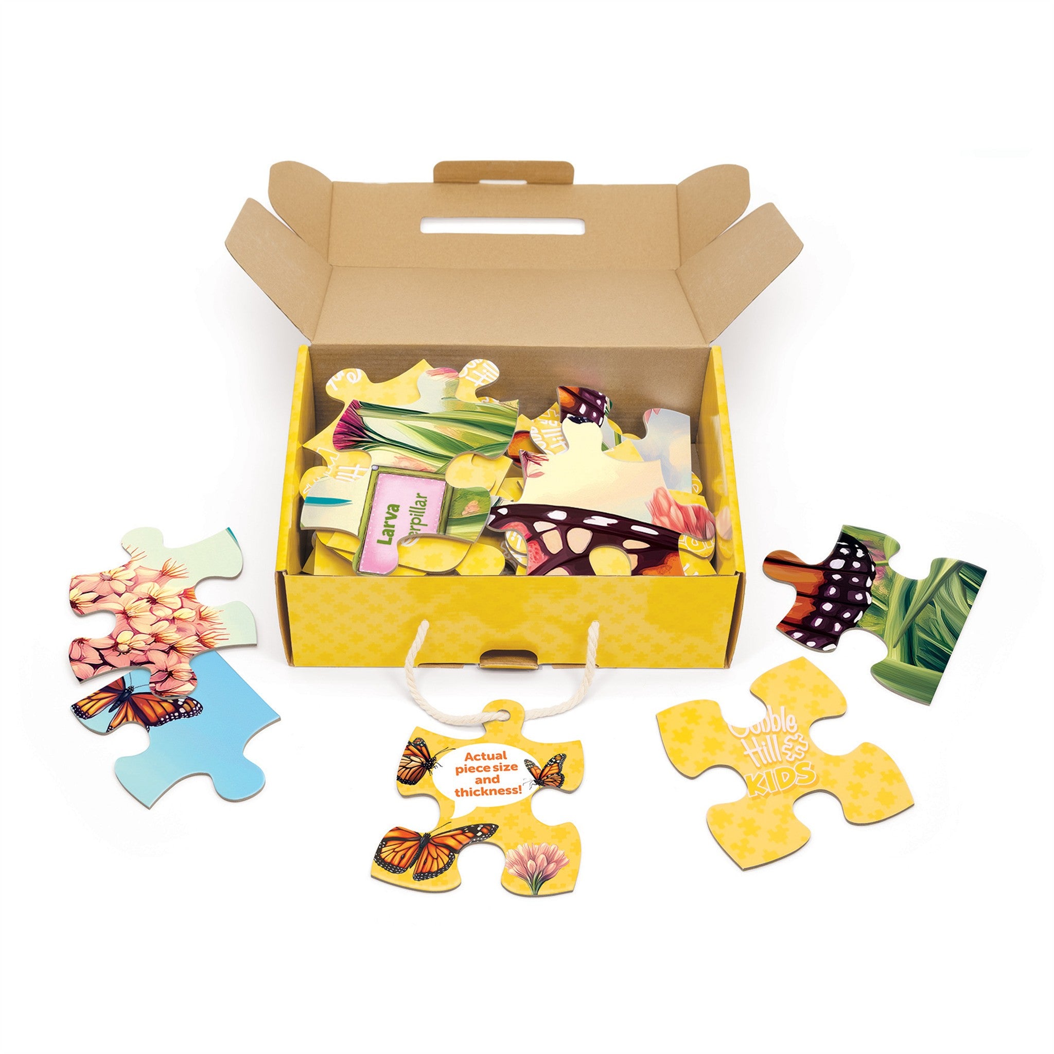 Life Cycle of a Monarch 35 Piece Floor Puzzle - Online Only