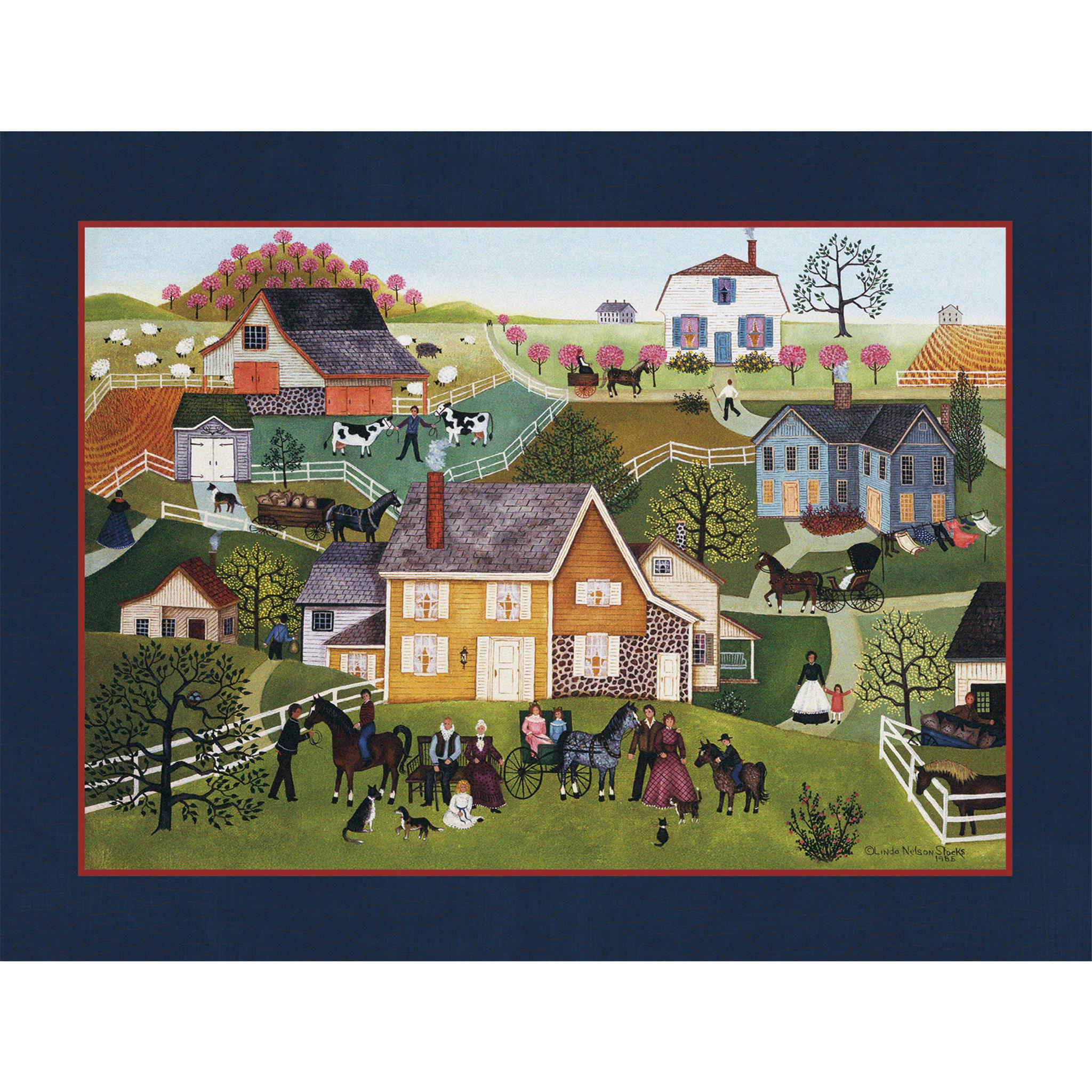 Linda Nelson Stocks 2026 Special Edition Wall Calendar with Print
