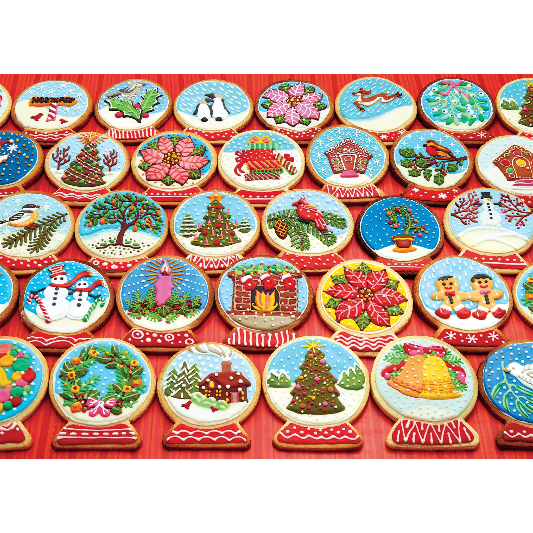 Snow Globe Cookies 1000 Piece Puzzle Cobble Hill
