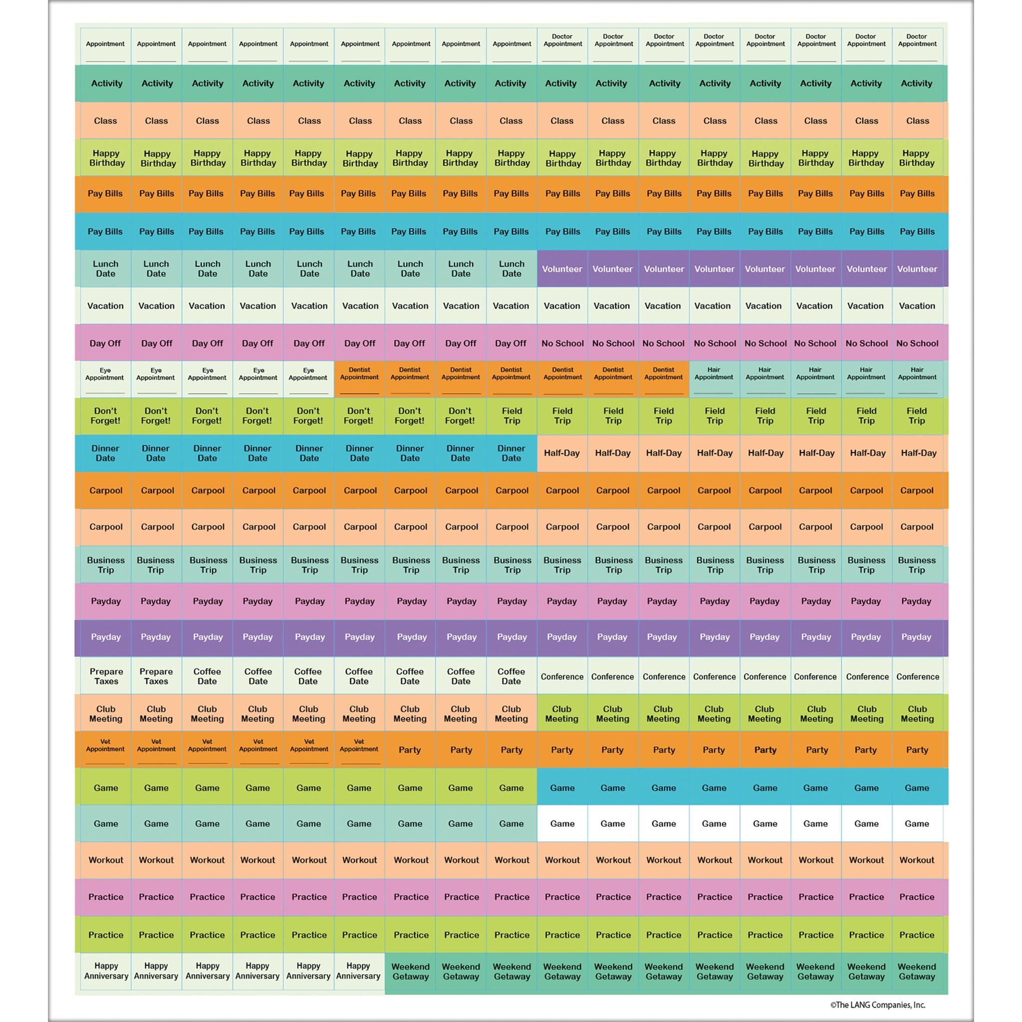 Simply Grateful 2025-2026 Plan It Wall Calendar - Online Only