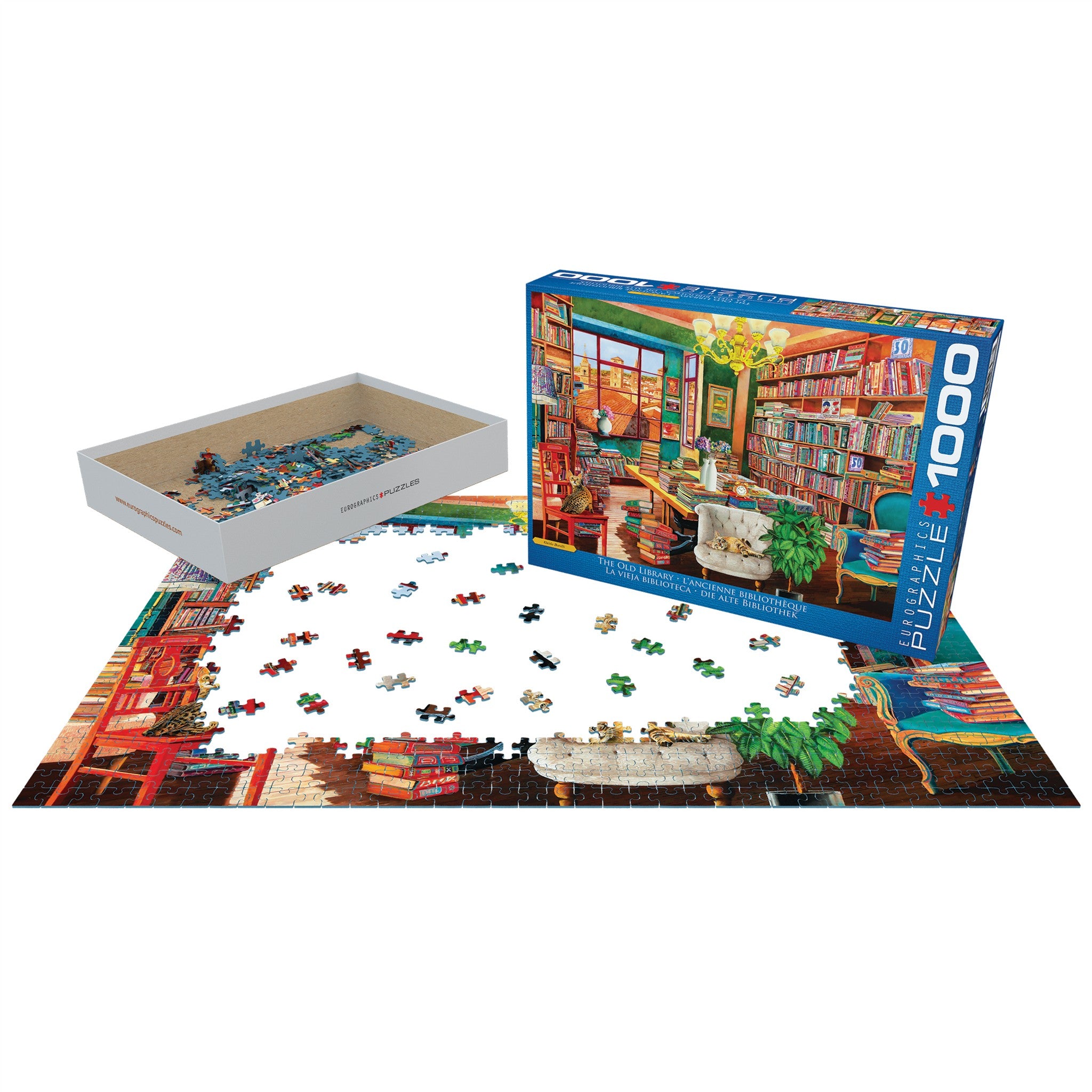 The Old Library 1000 Piece Puzzle