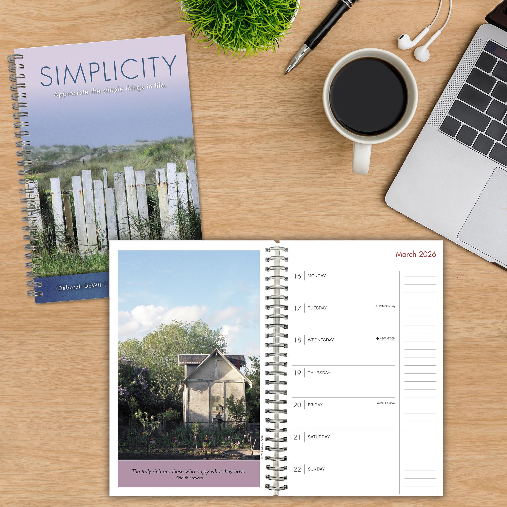 Simplicity 2025-2026 Engagement Calendar