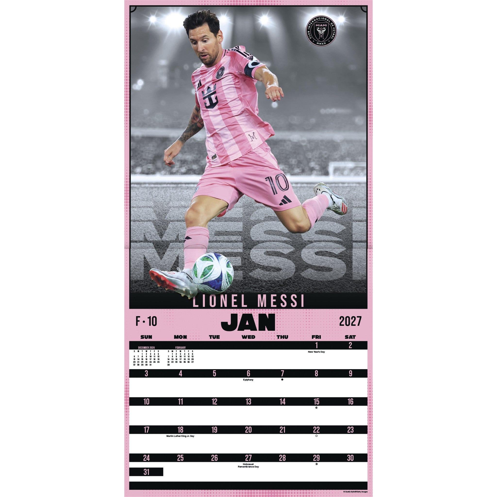 MLS Superstars 2027 Wall Calendar