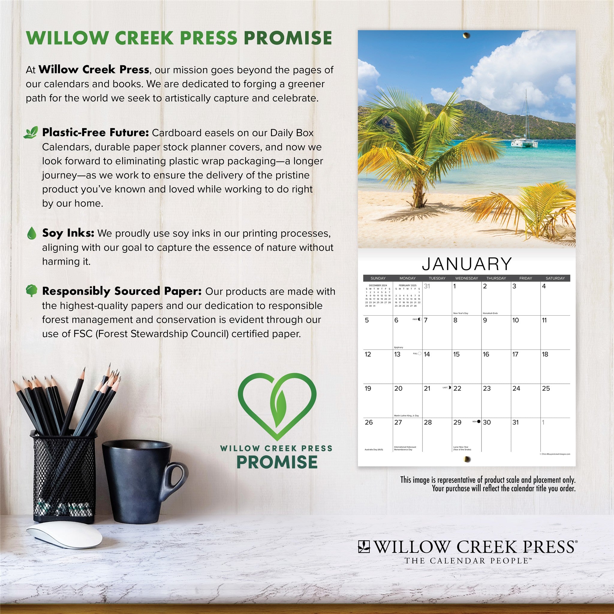 Baby's First Year Undated Wall Calendar