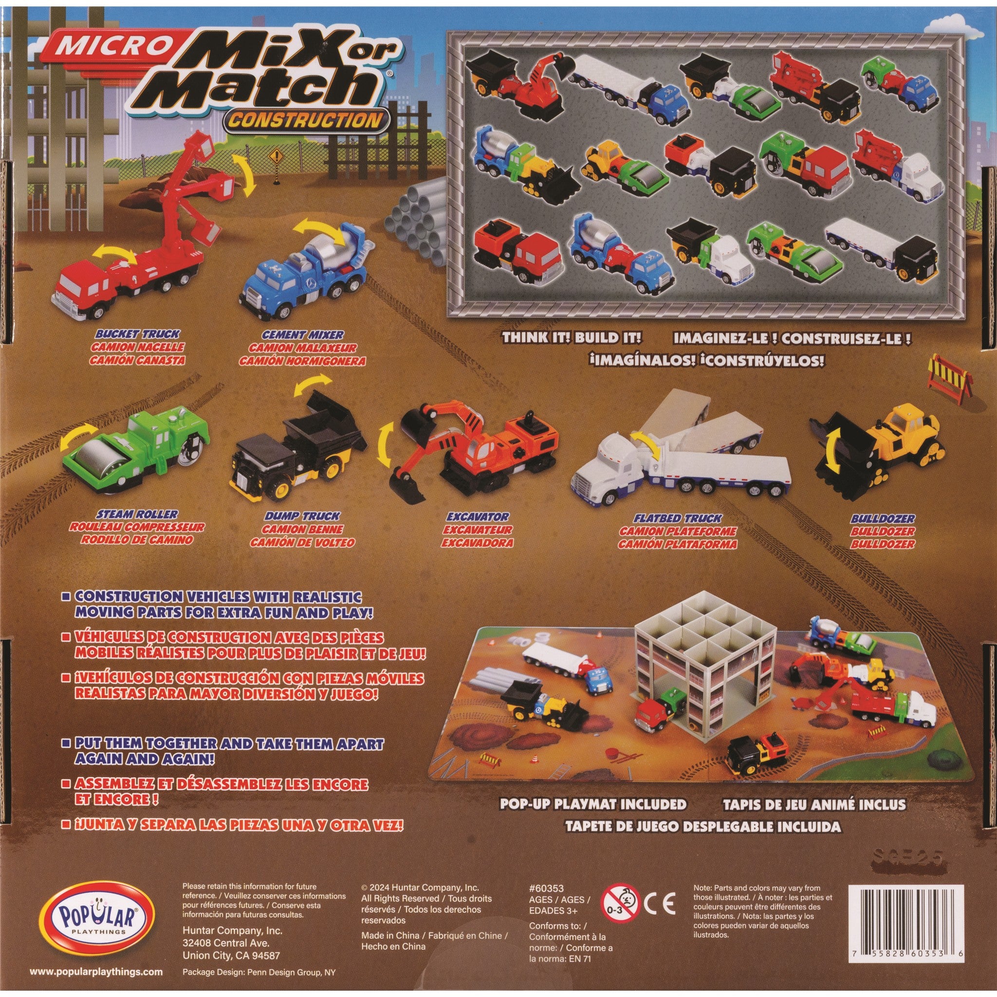 Micro Mix or Match Vehicles Construction