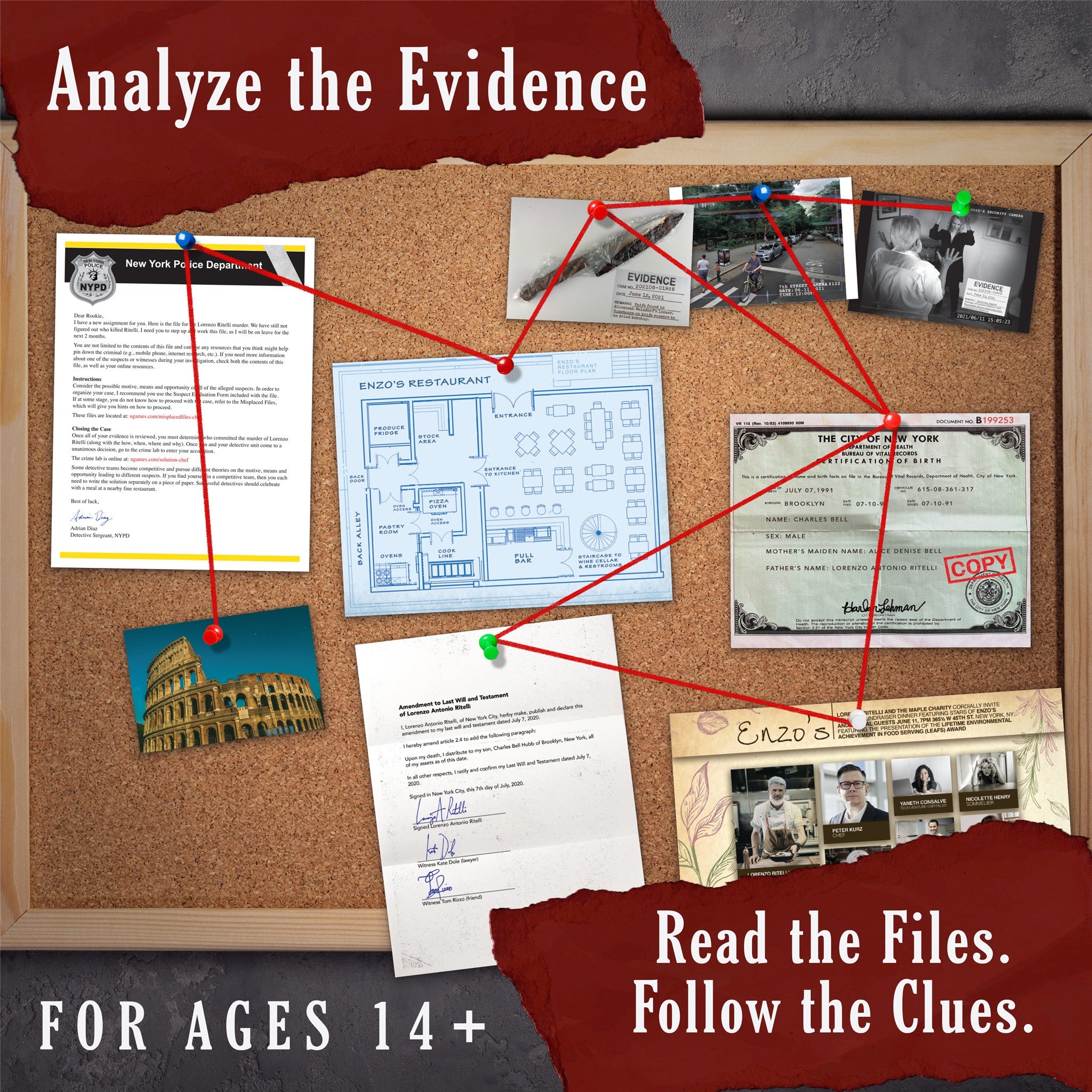 Murder Noir Murder Mystery Case File