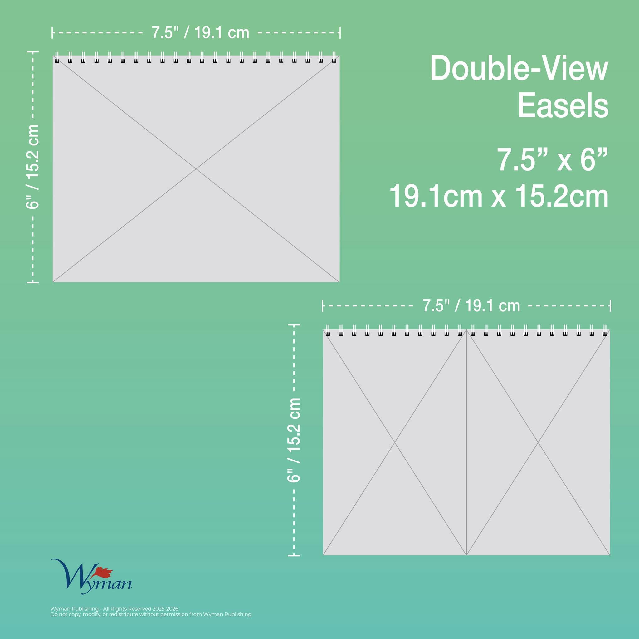 Canadian Geographic Scenic Double View 2026 Easel Calendar