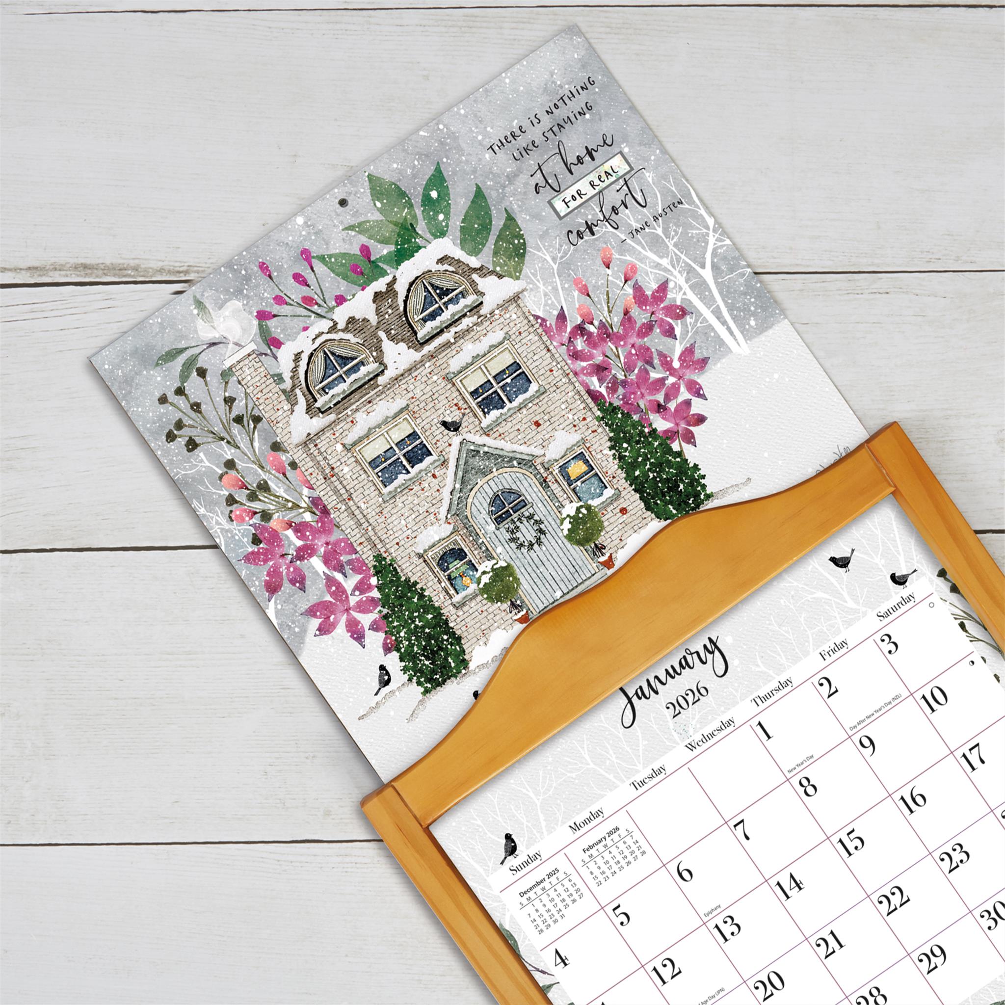 Bless This Home 2026 Deluxe Wall Calendar - Online Only