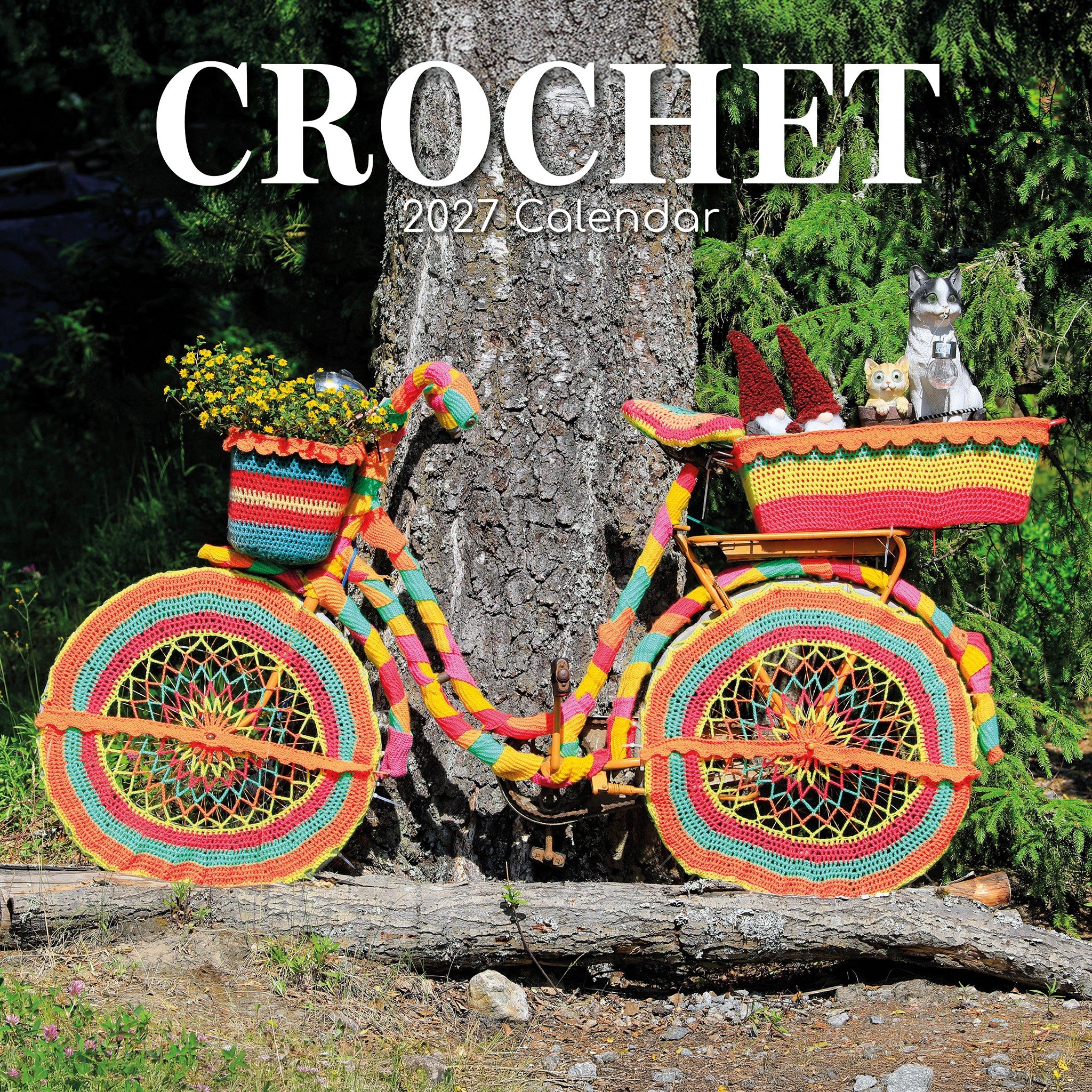 Crochet 2027 Wall Calendar