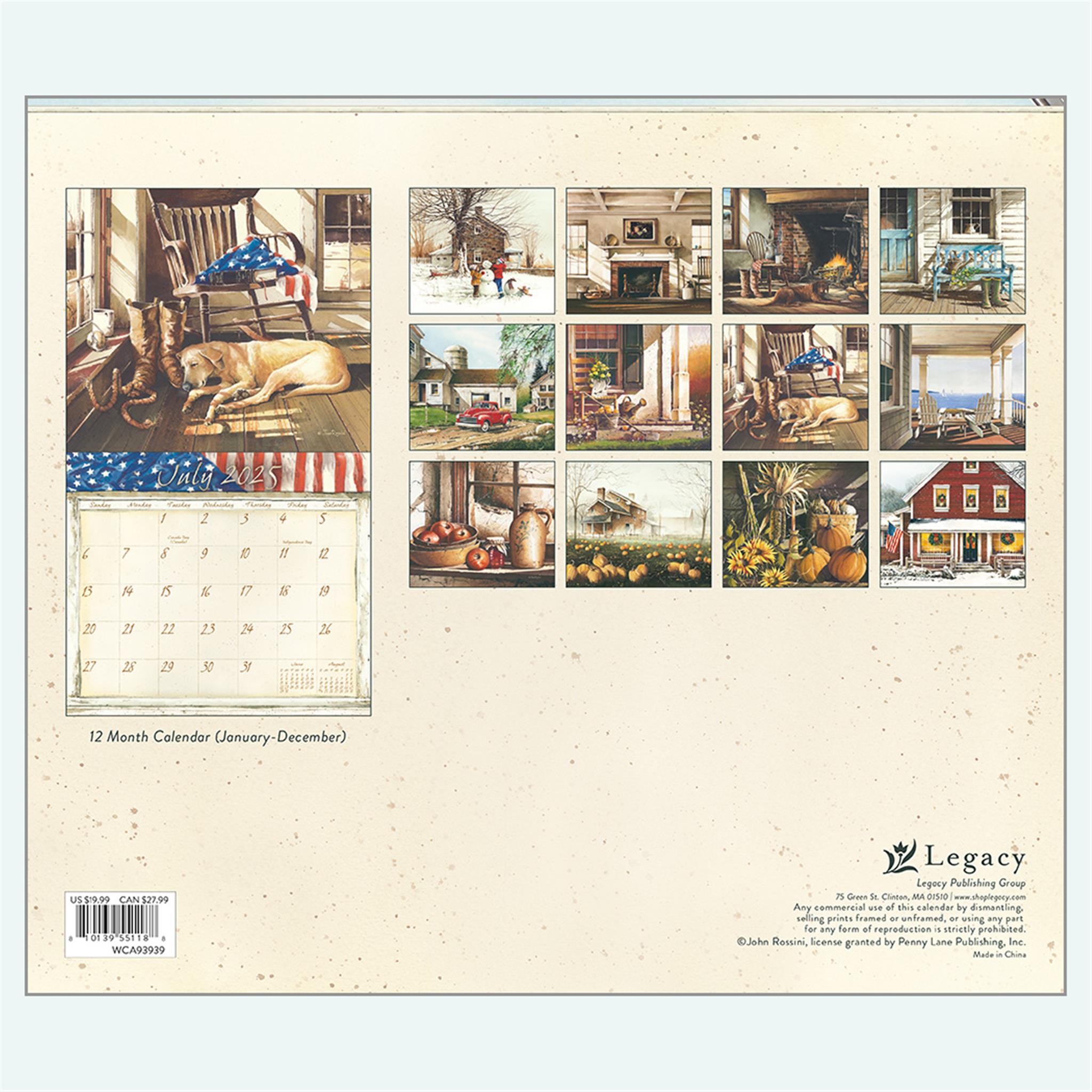 Life Itself Wall 2025 Calendar