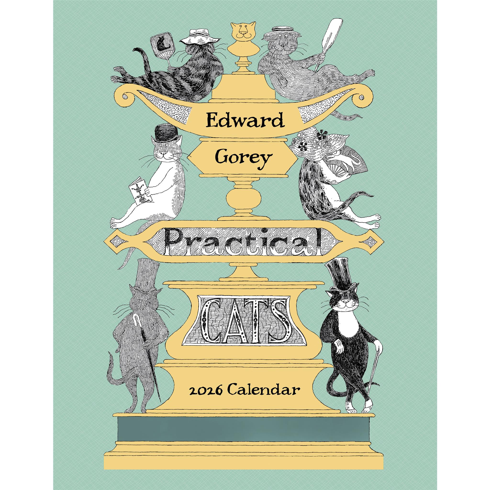Edward Gorey 2026 Mini Calendar - Online Only