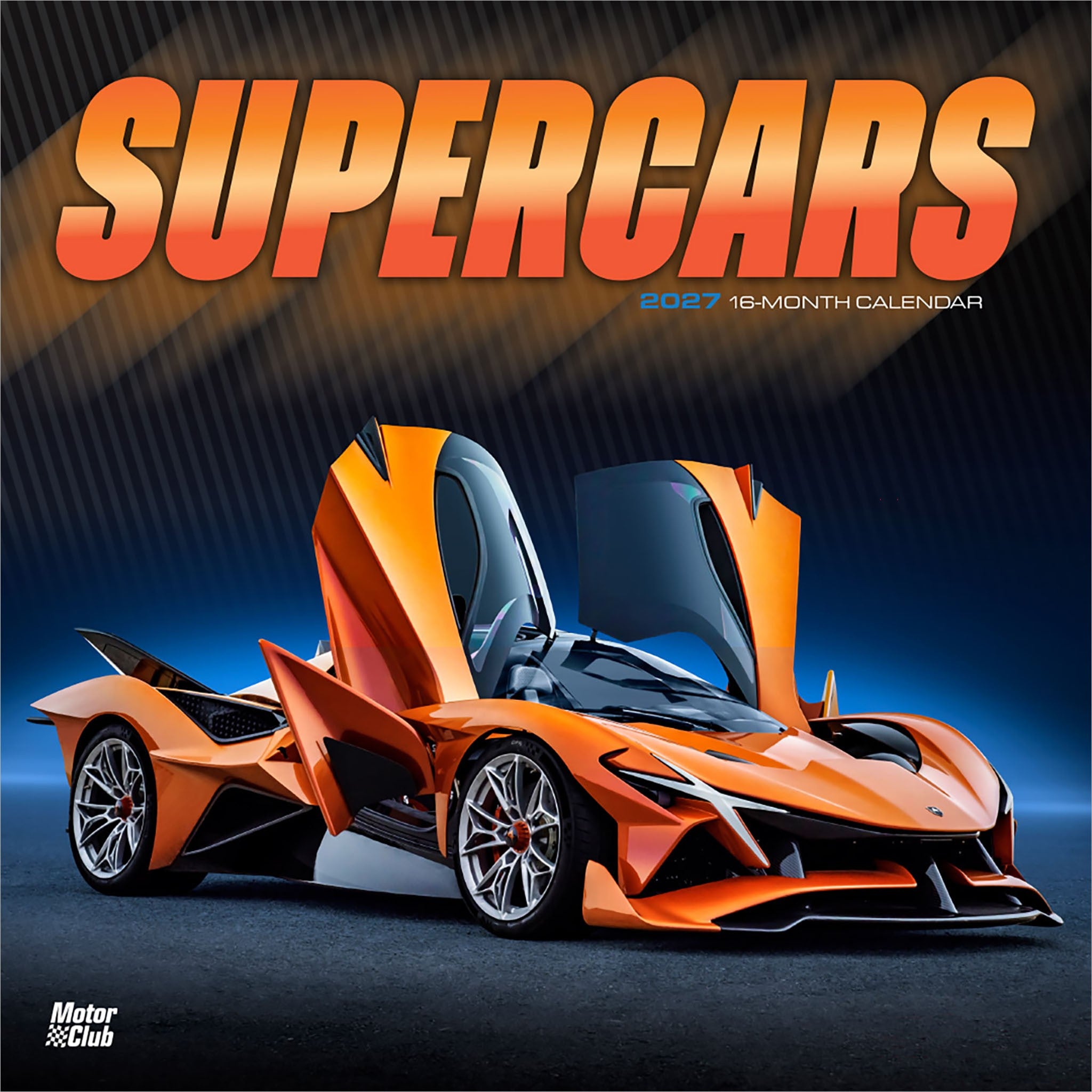 Supercars 2027 Wall Calendar