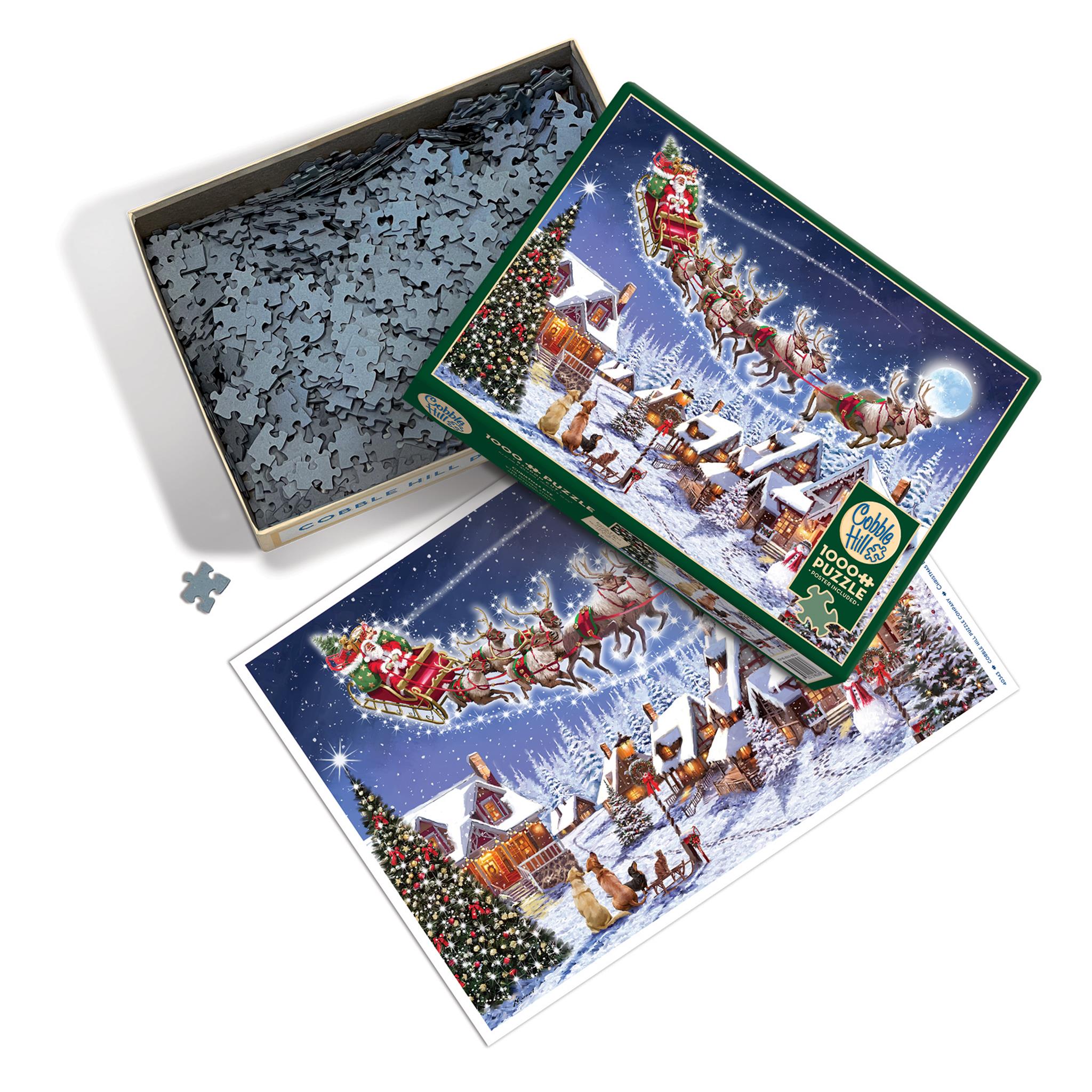 1000 Piece Christmas Eve Puzzle – Cobble Hill Holiday Scene
