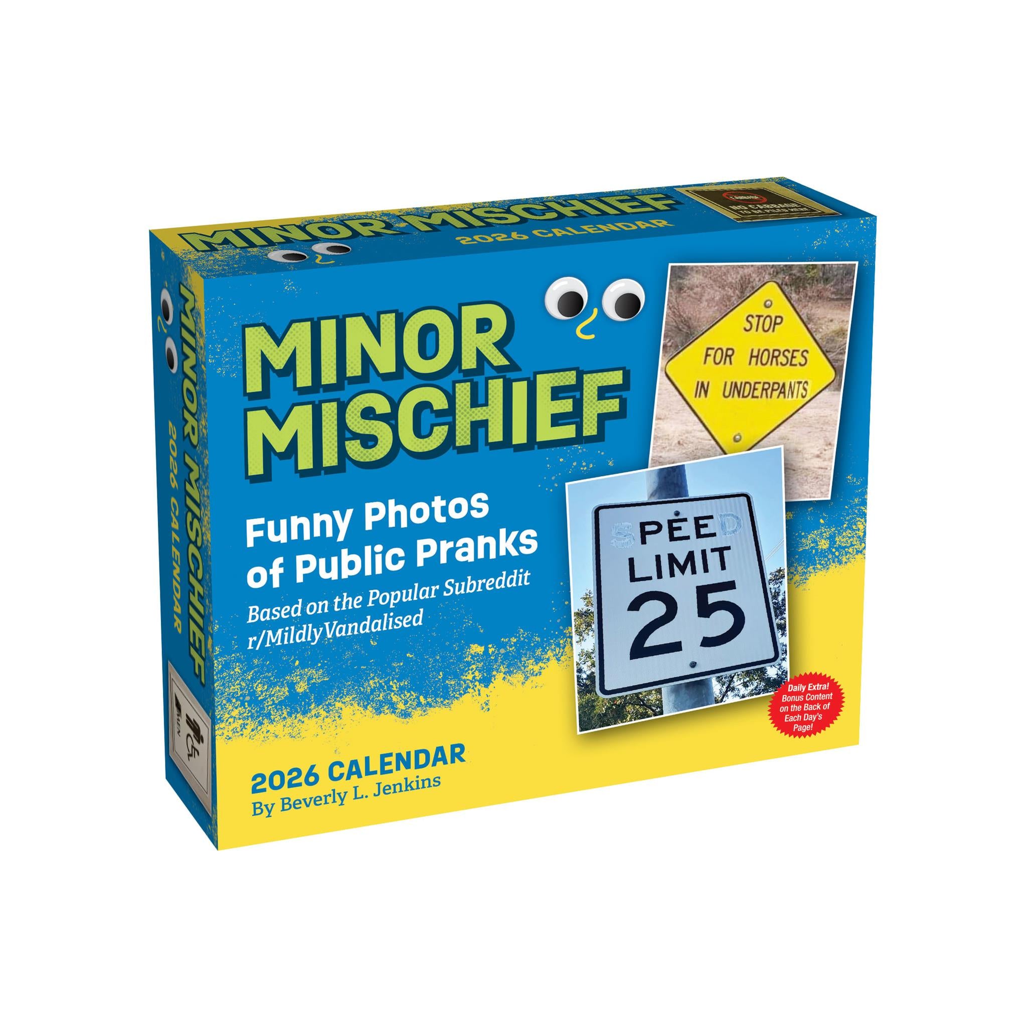 Minor Mischief 2026 Box Calendar - Online Only