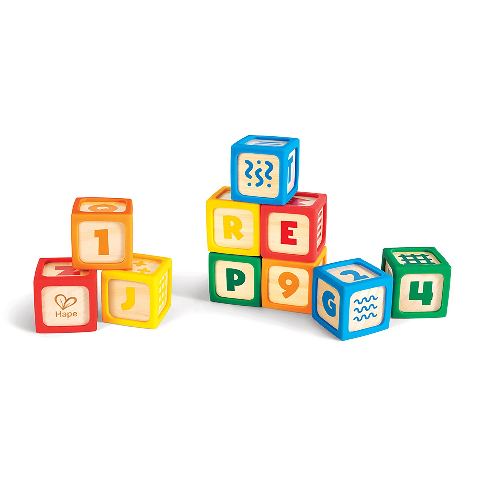 Grip-n- Stack Silicone & Wood Blocks