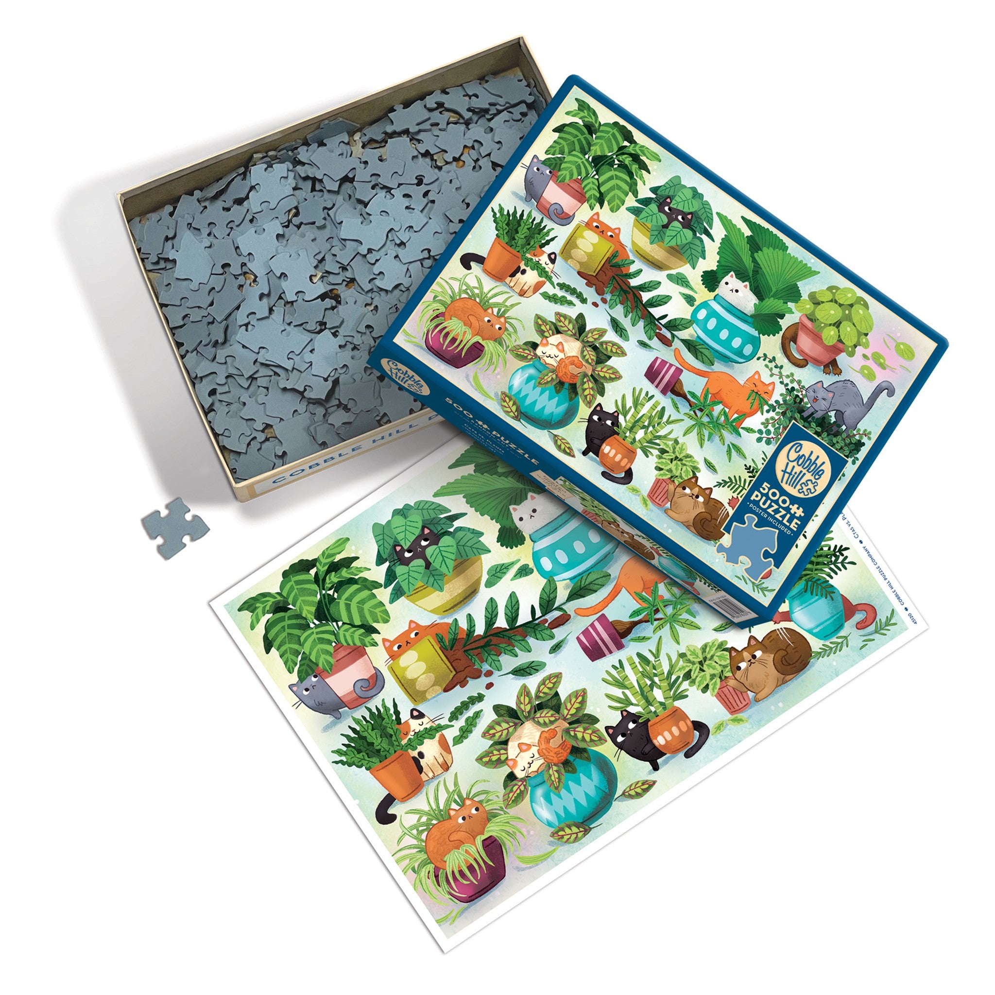 Cats vs. Plants 500 Piece Puzzle