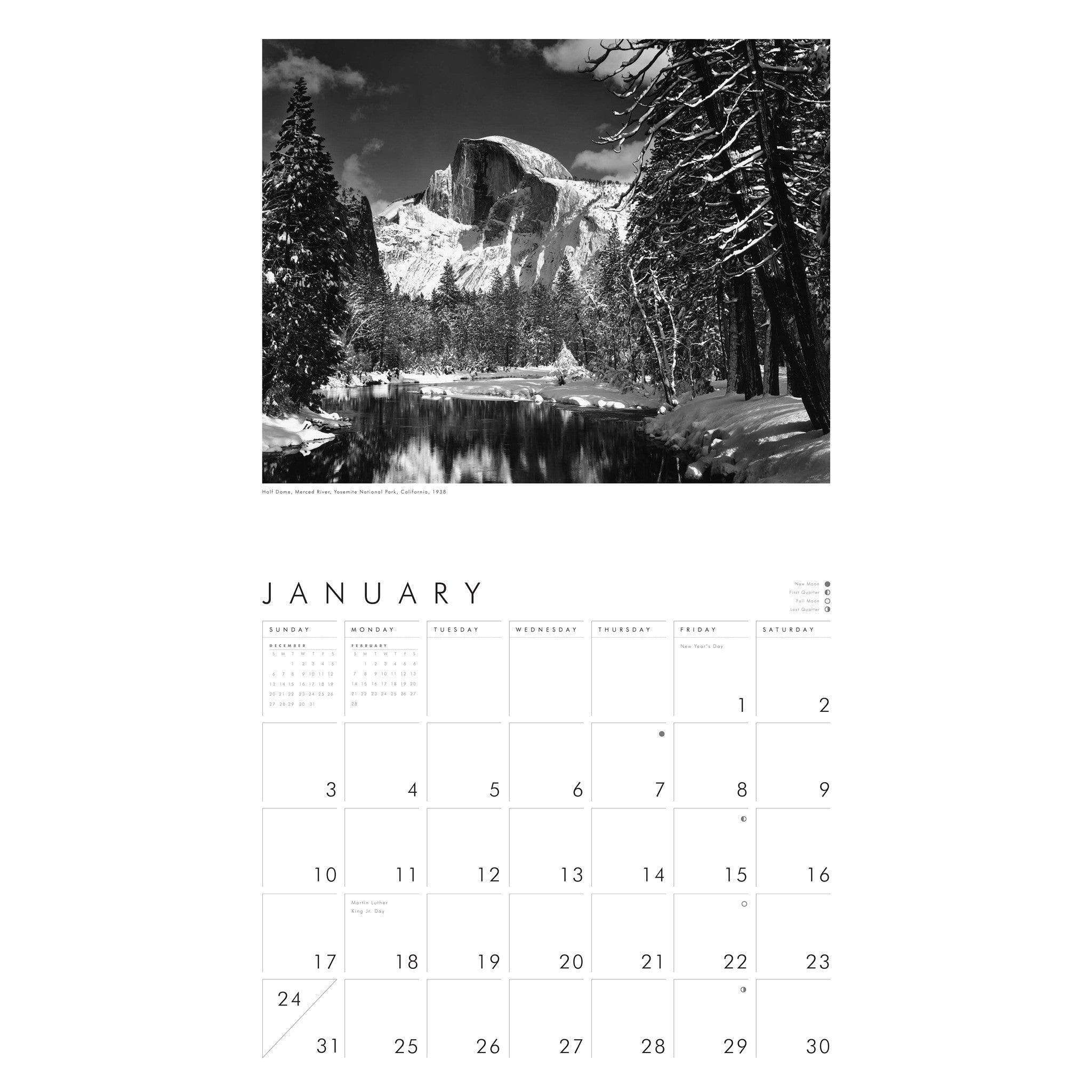 Ansel Adams 2027 Wall Calendar