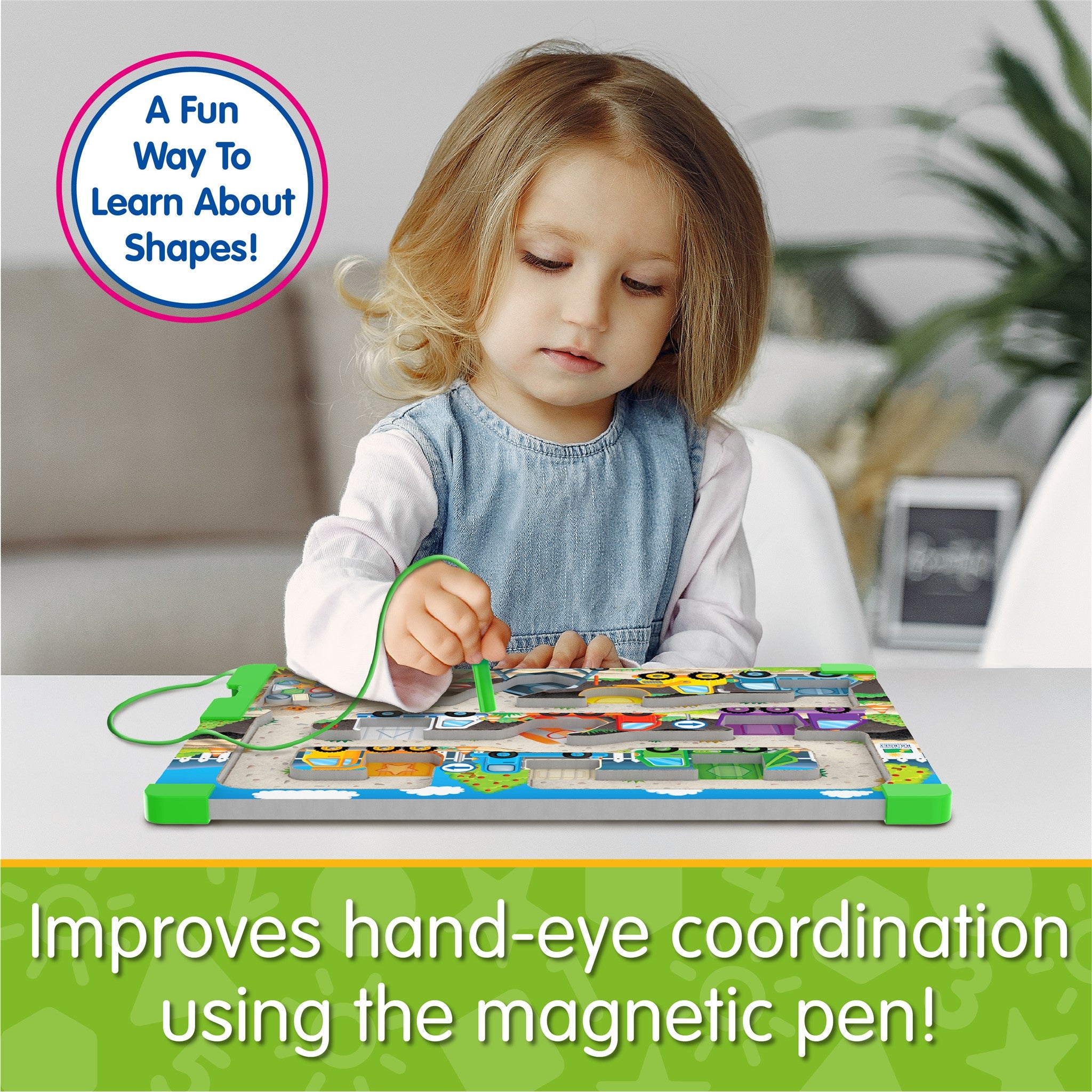 Shapes Sort & Learn Magnetic Puzzle