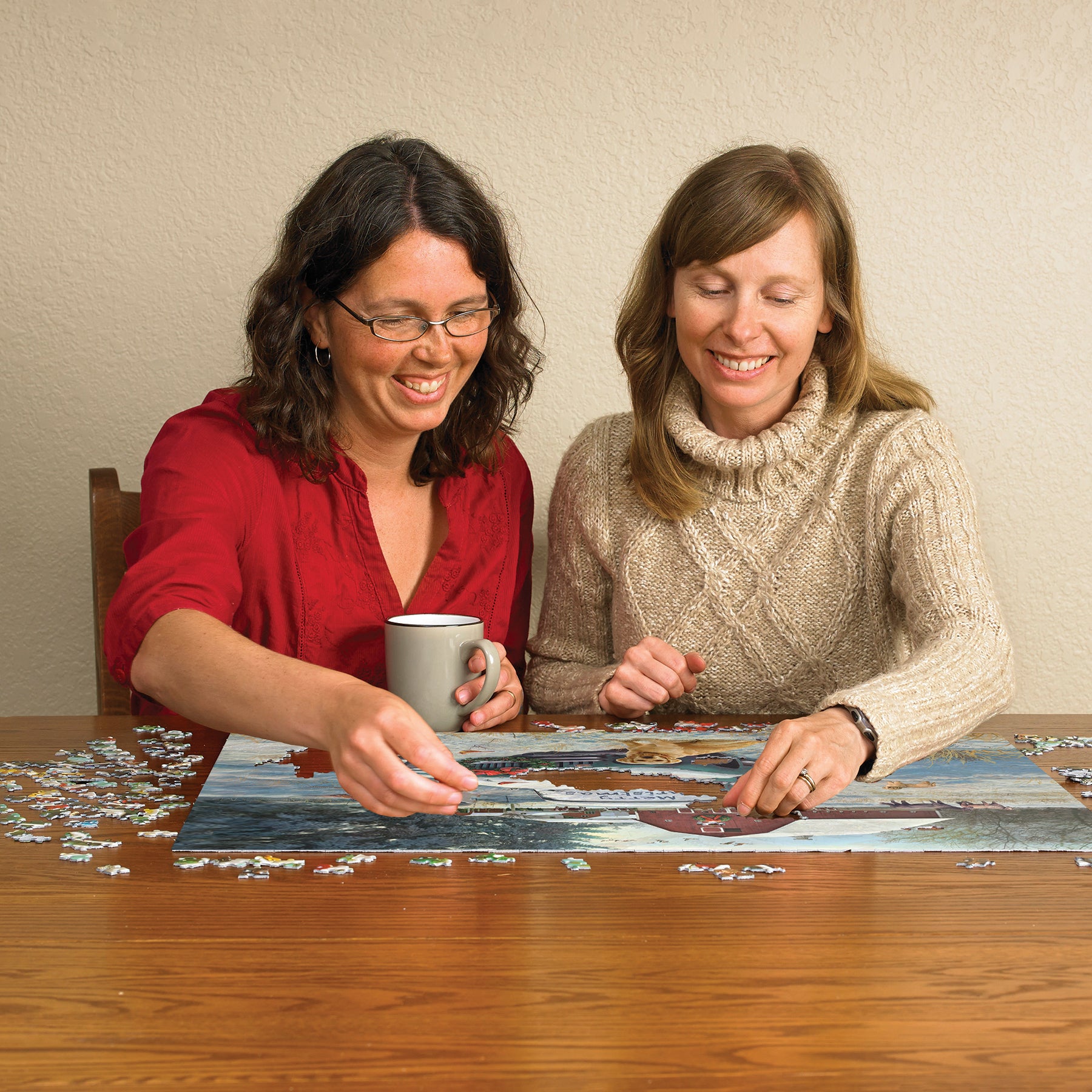 Merry Christmas Exclusive 1000 Piece Puzzle