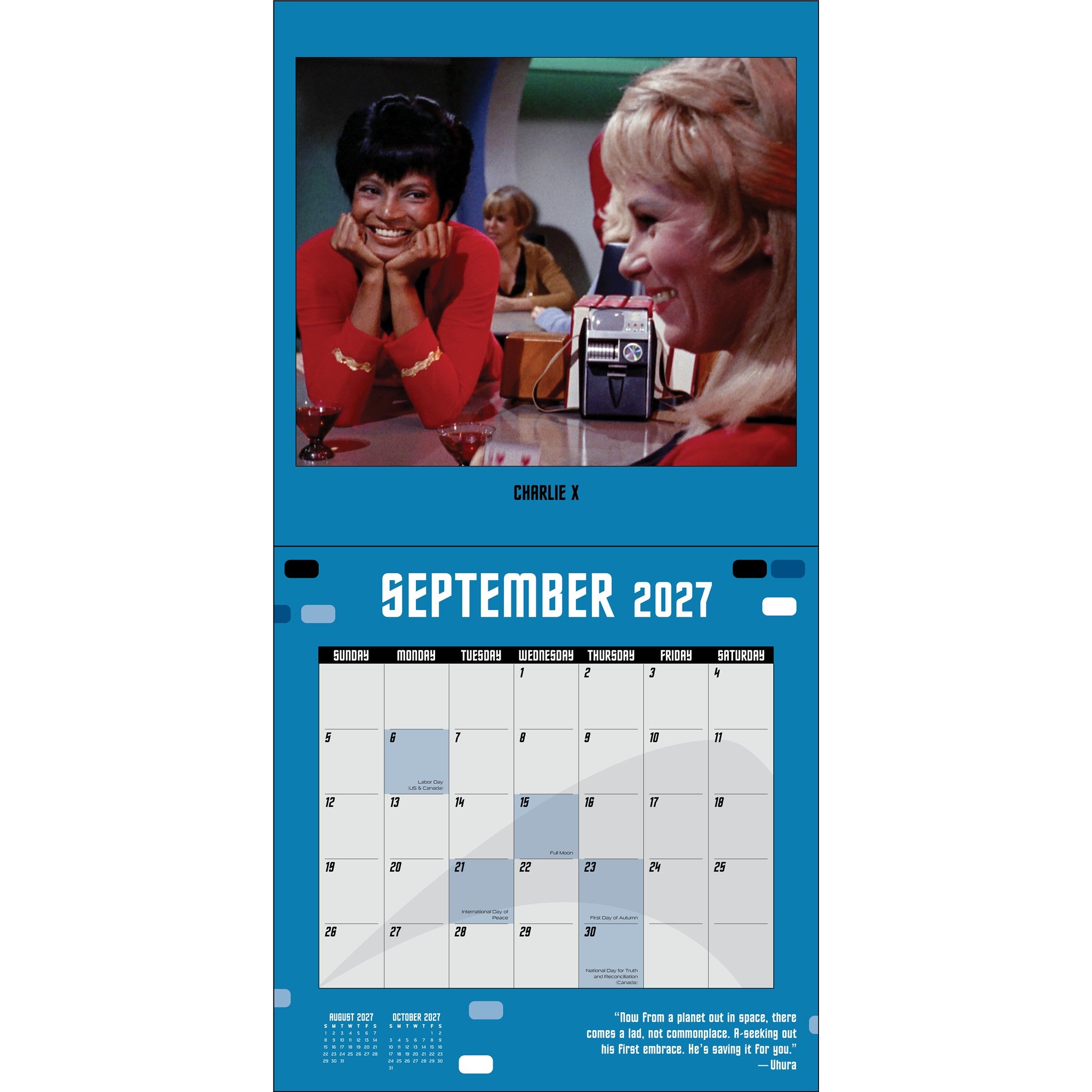 Star Trek 2027 Wall Calendar