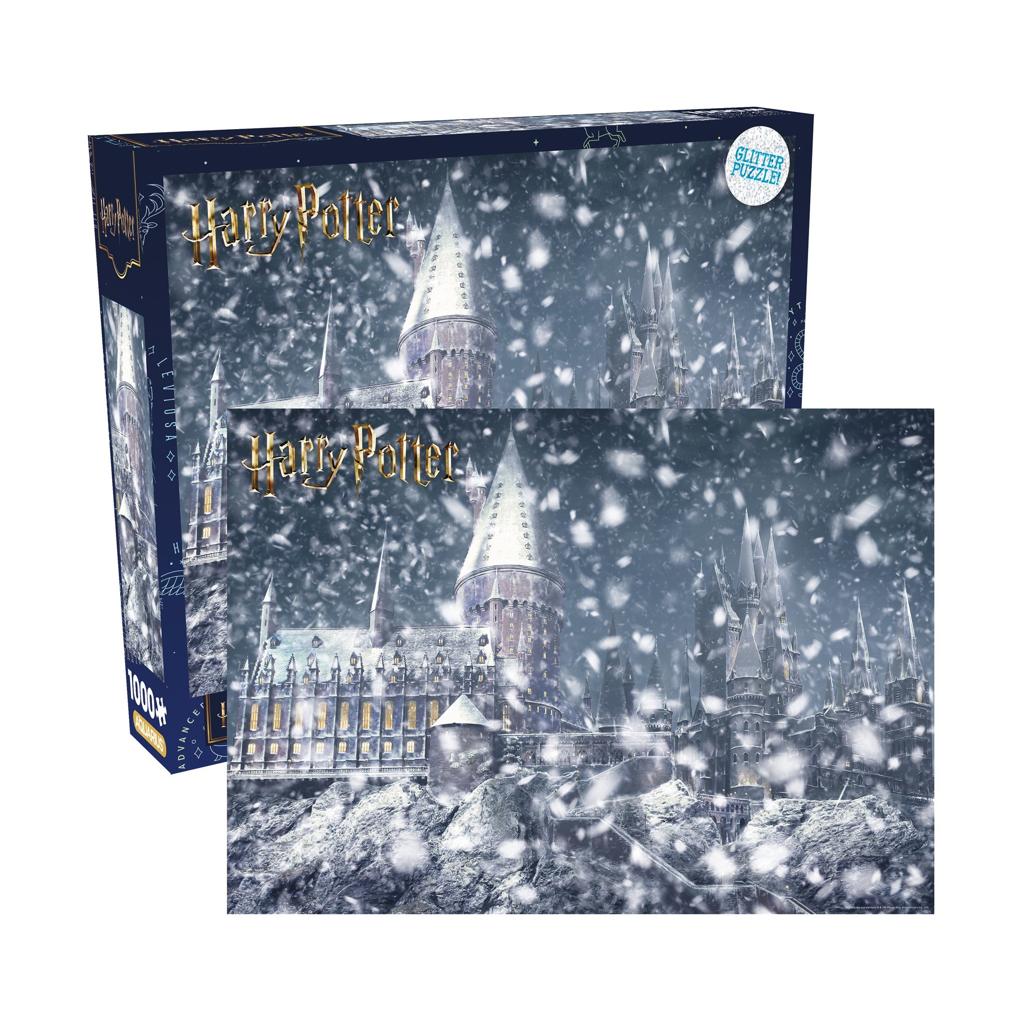Harry Potter Glitter Puzzle 1000 Piece Glitter Snow Puzzle