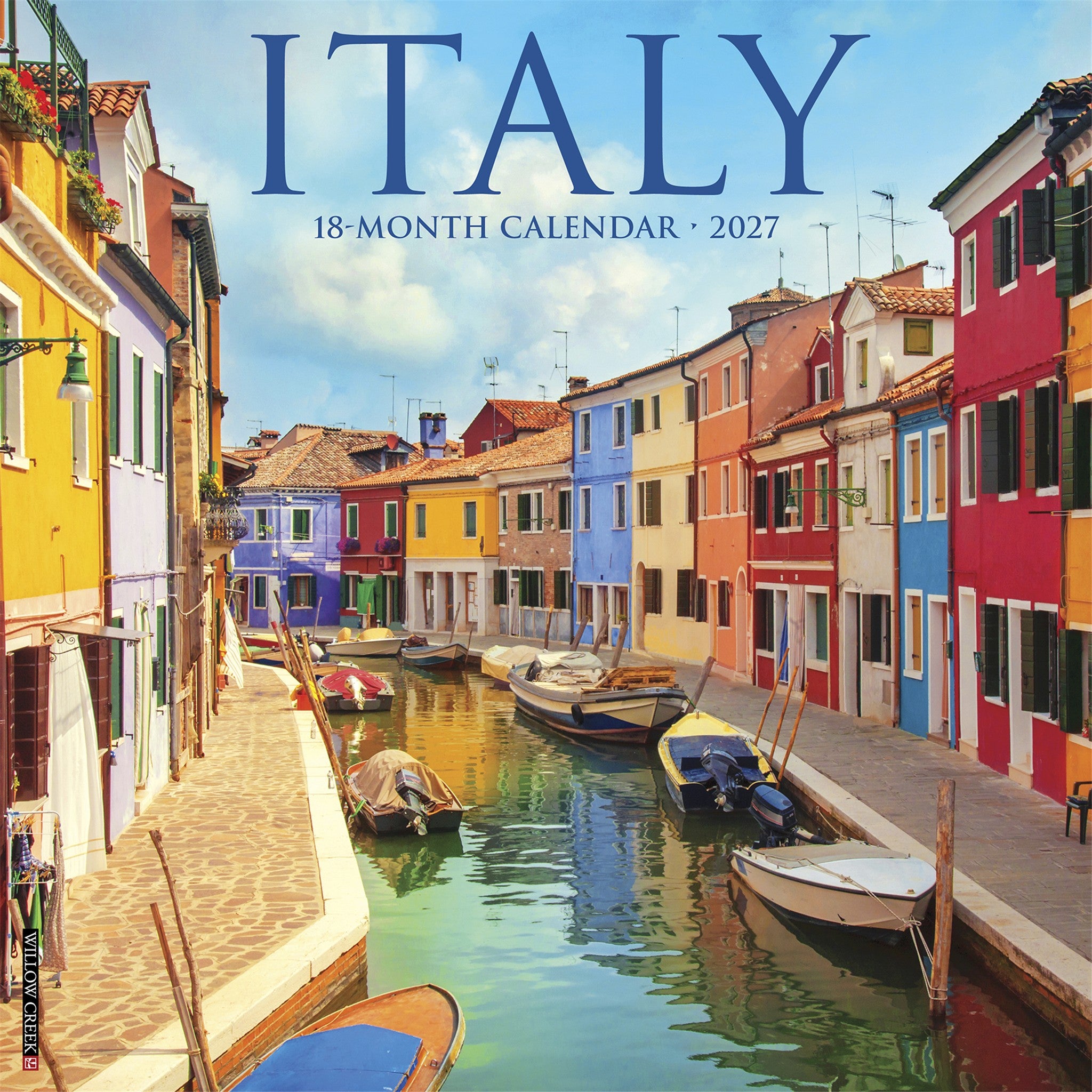 Italy 2027 Wall Calendar - Online Only
