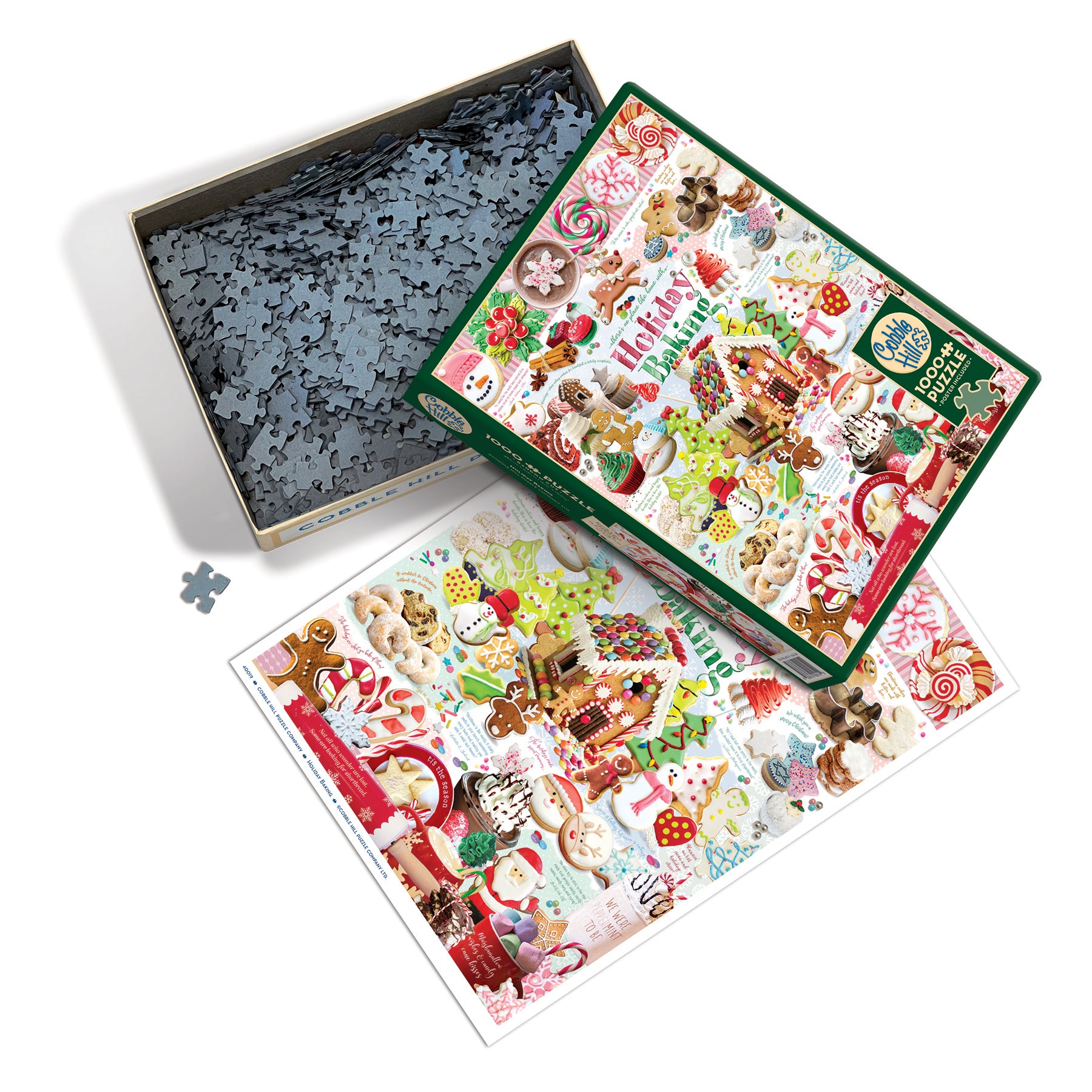 625012400190 Holiday Baking Jigsaw Puzzle (1000 Piece) by Cobble