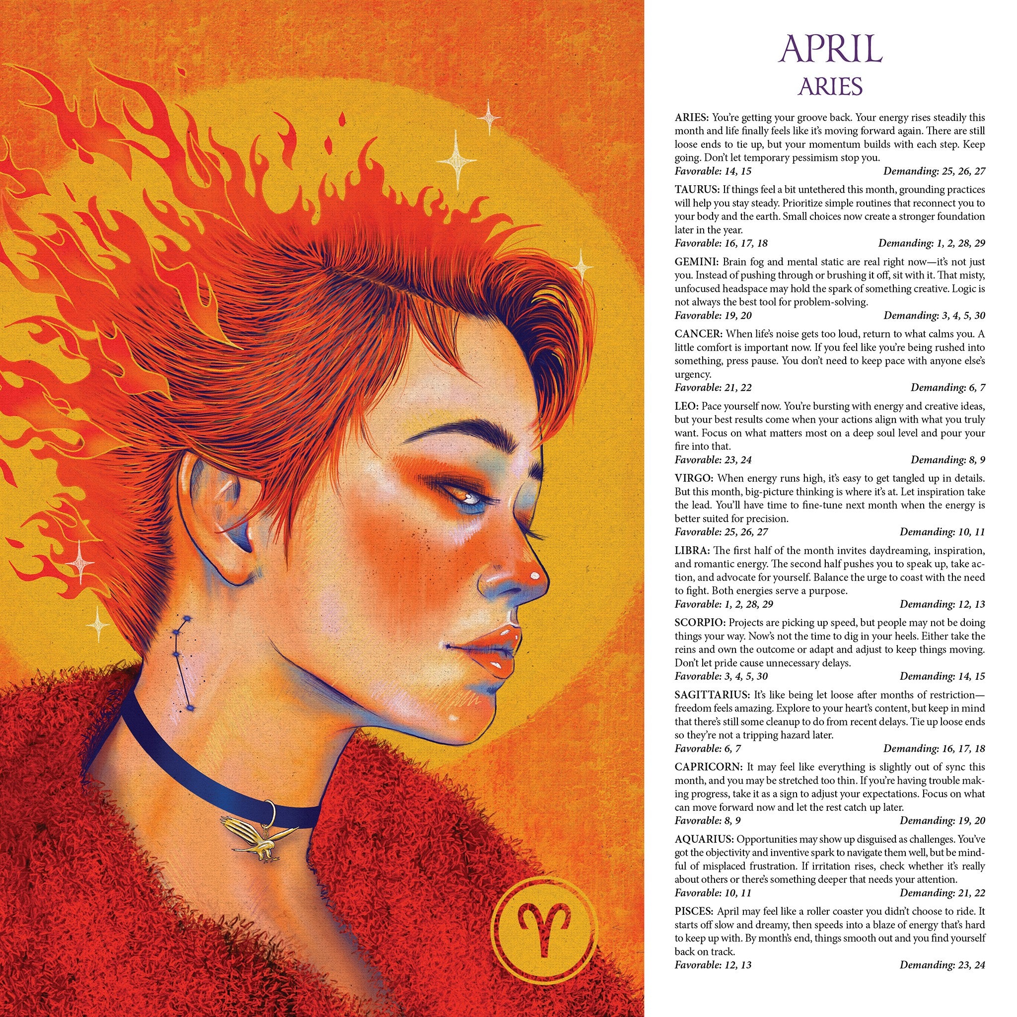 Astrological 2027 Wall Calendar