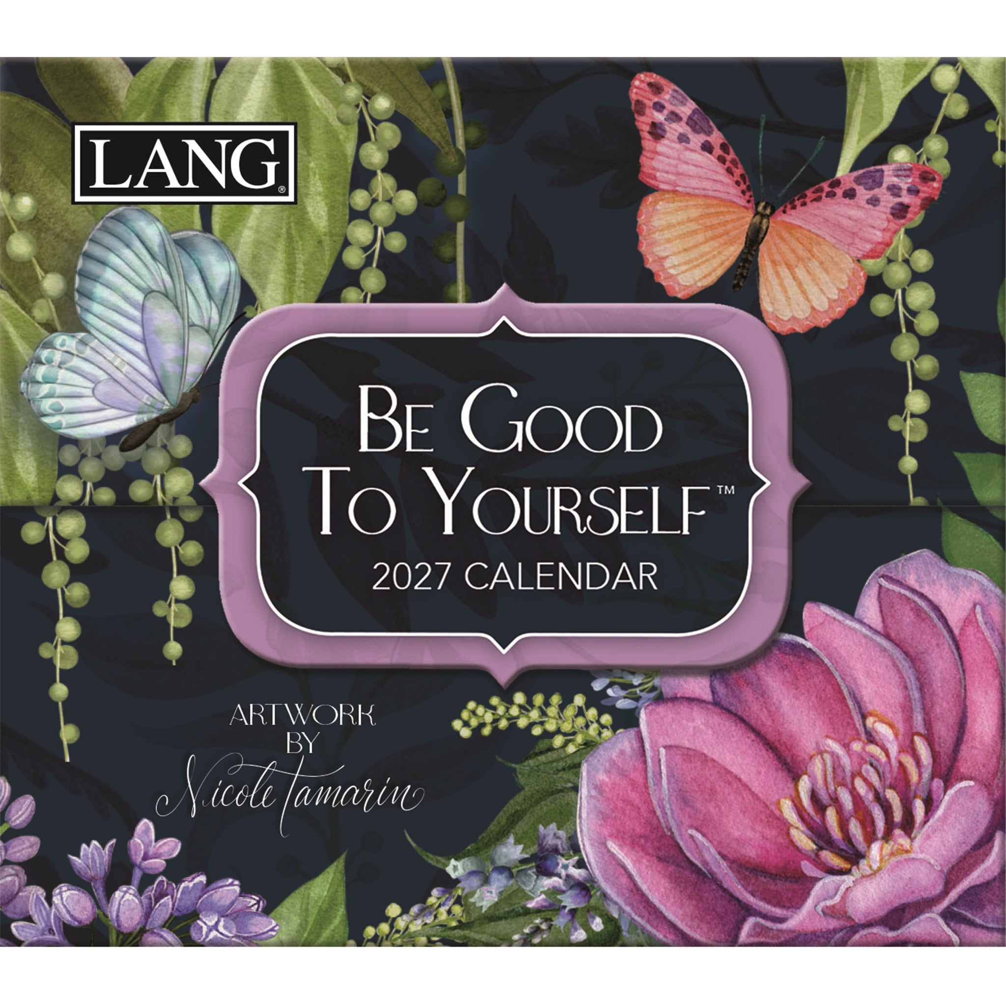 Be Good To Yourself 2027 Small Box Calendar