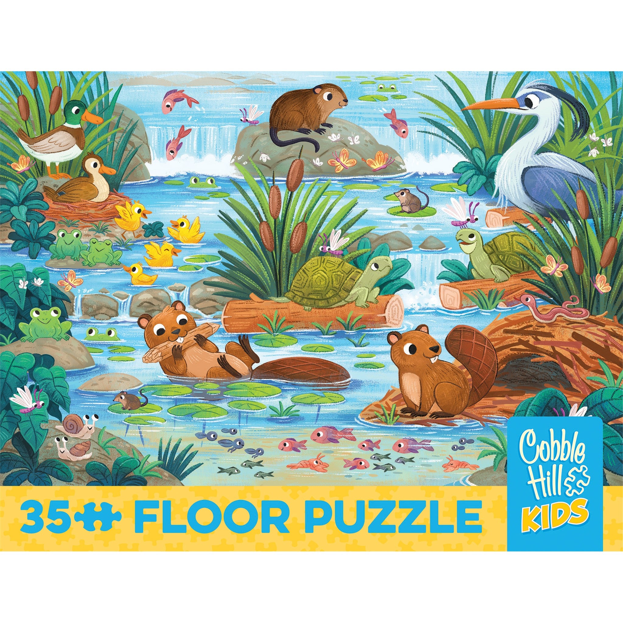 Beaver and Friends 35 Piece Floor Puzzle