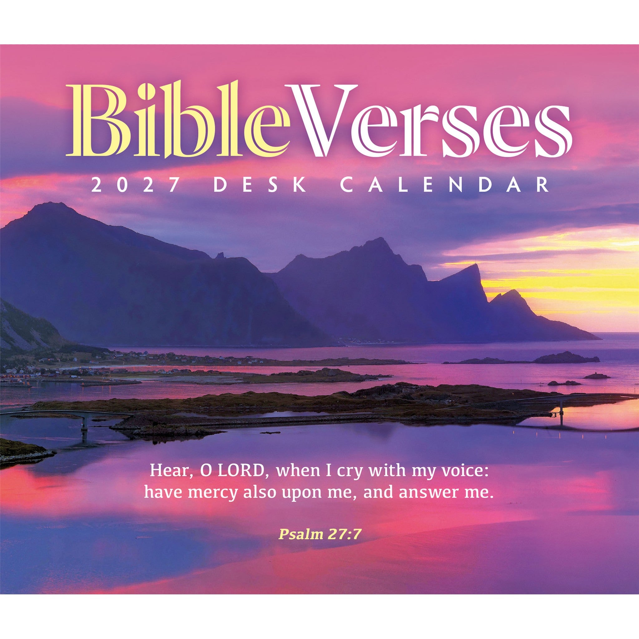 Bible Verses 2027 Box Calendar
