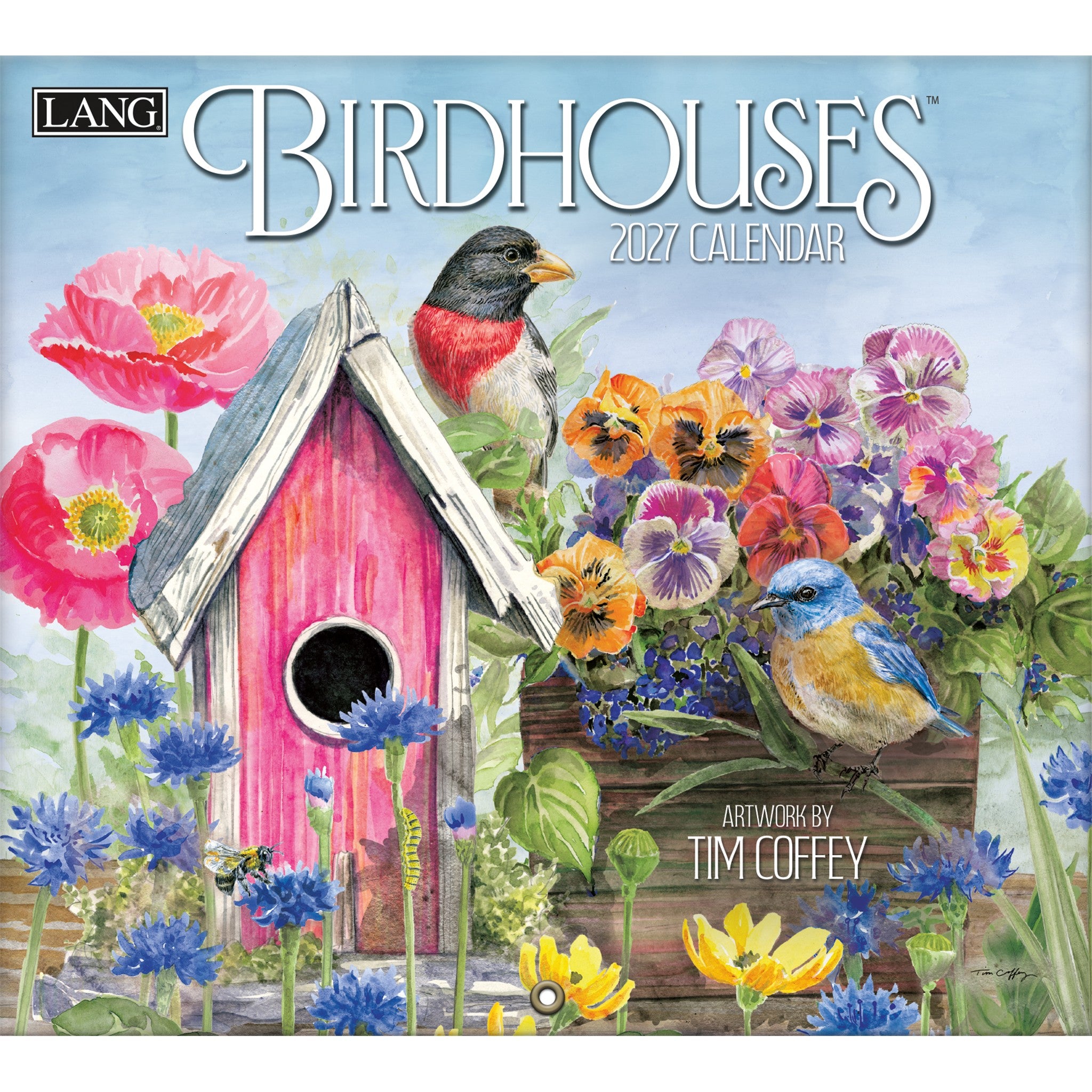 Birdhouses 2027 Wall Calendar - Online Only