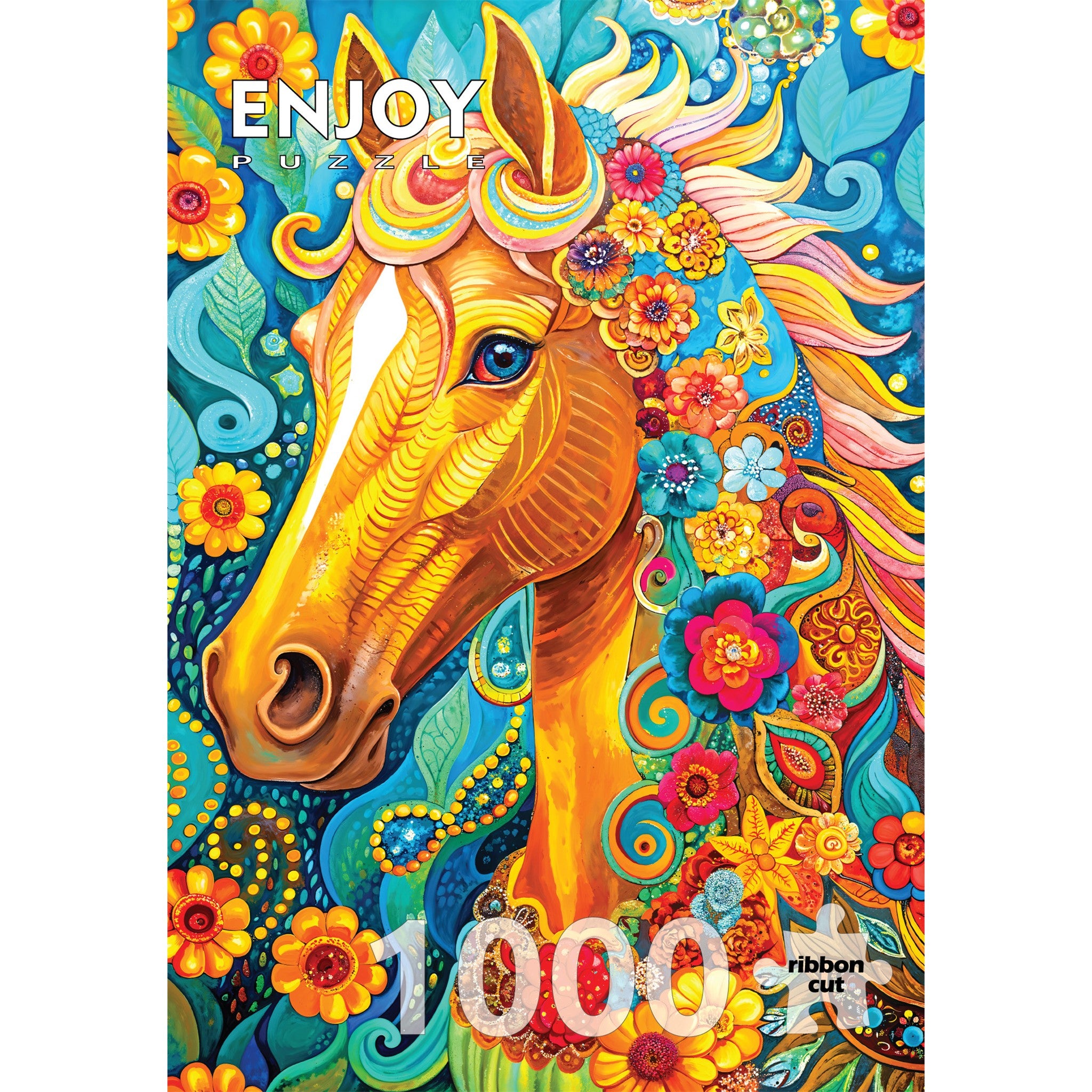 Blooming Mane 1000 Piece Puzzle - Online Only