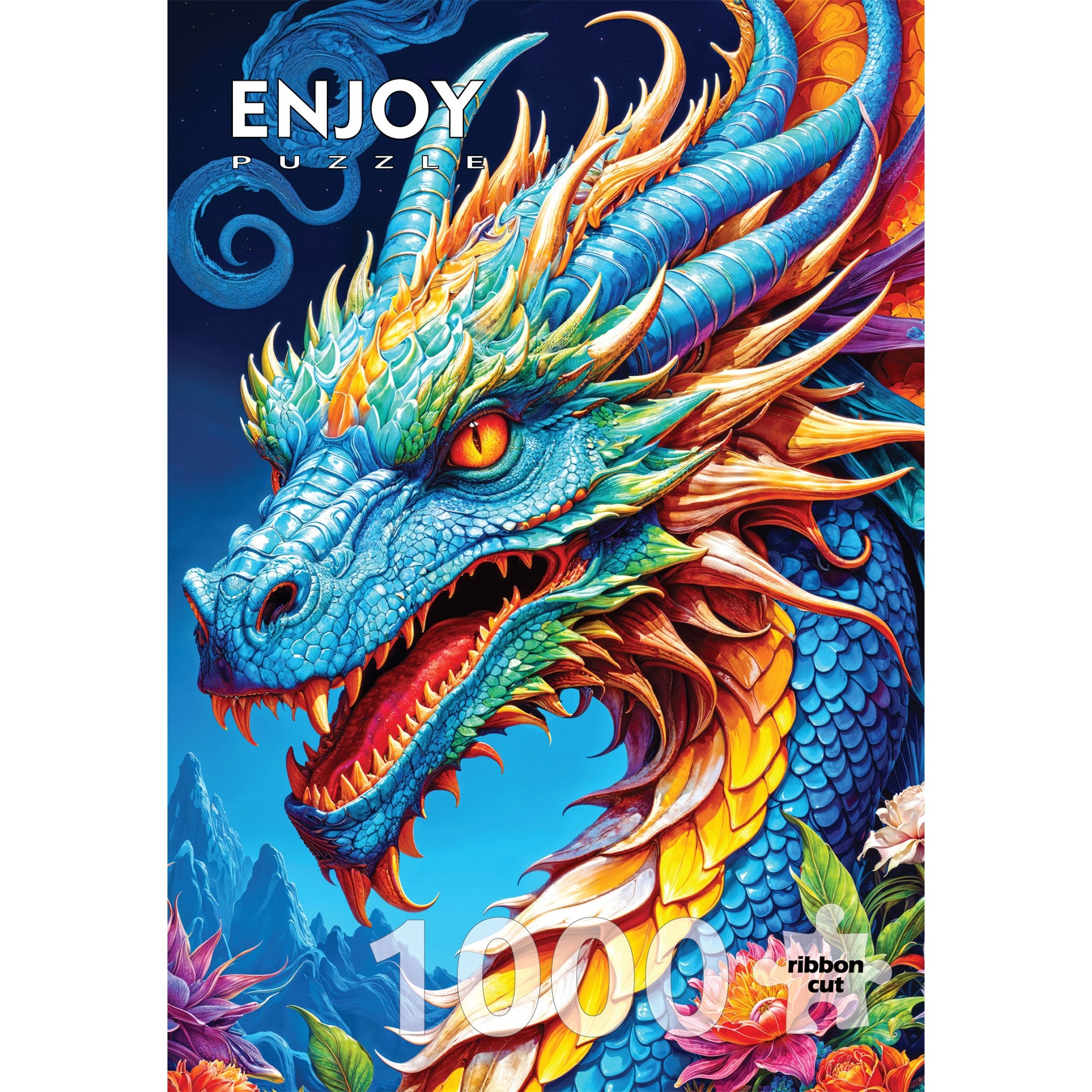 Blue Dragon 1000 Piece Puzzle - Online Only