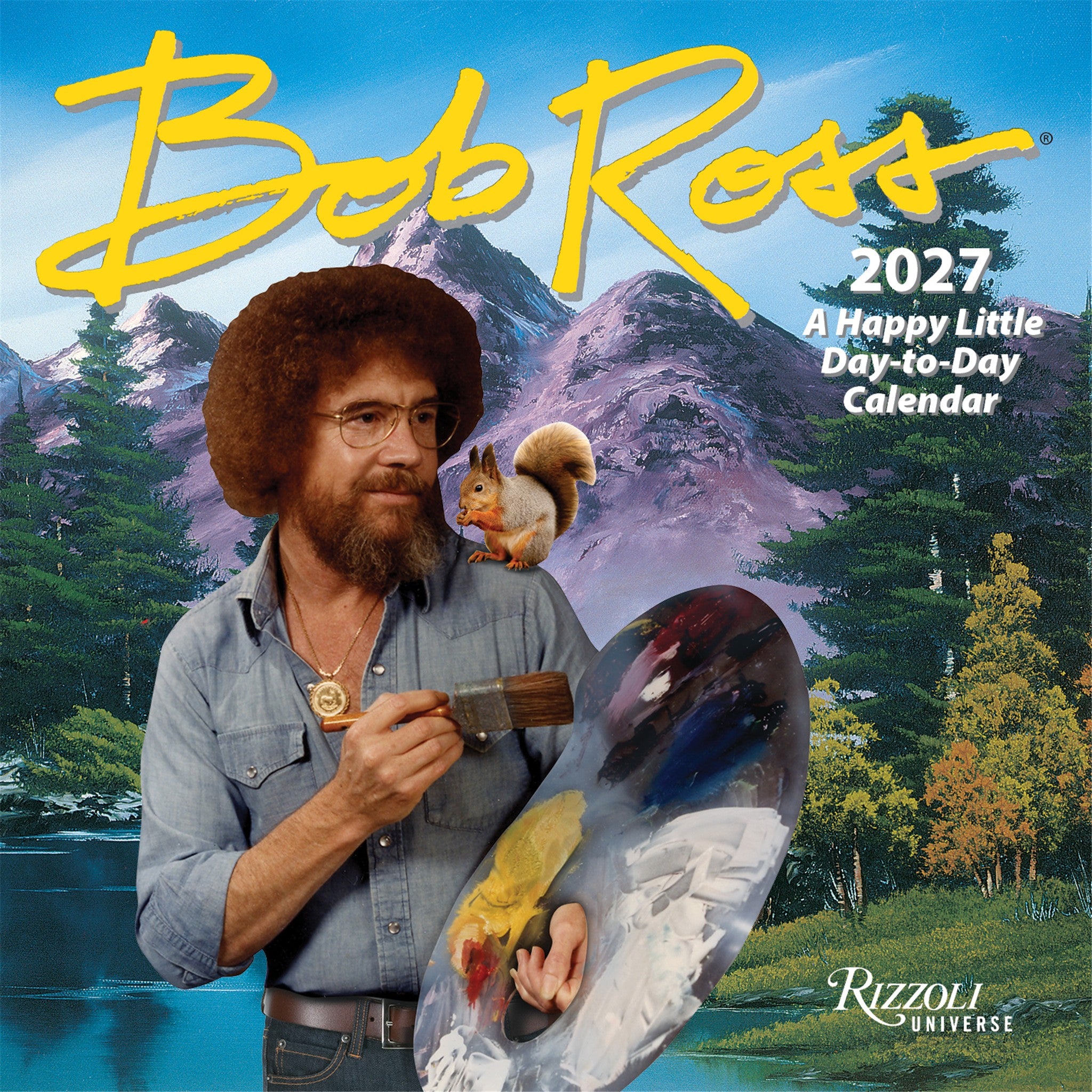 Bob Ross 2027 Box Calendar
