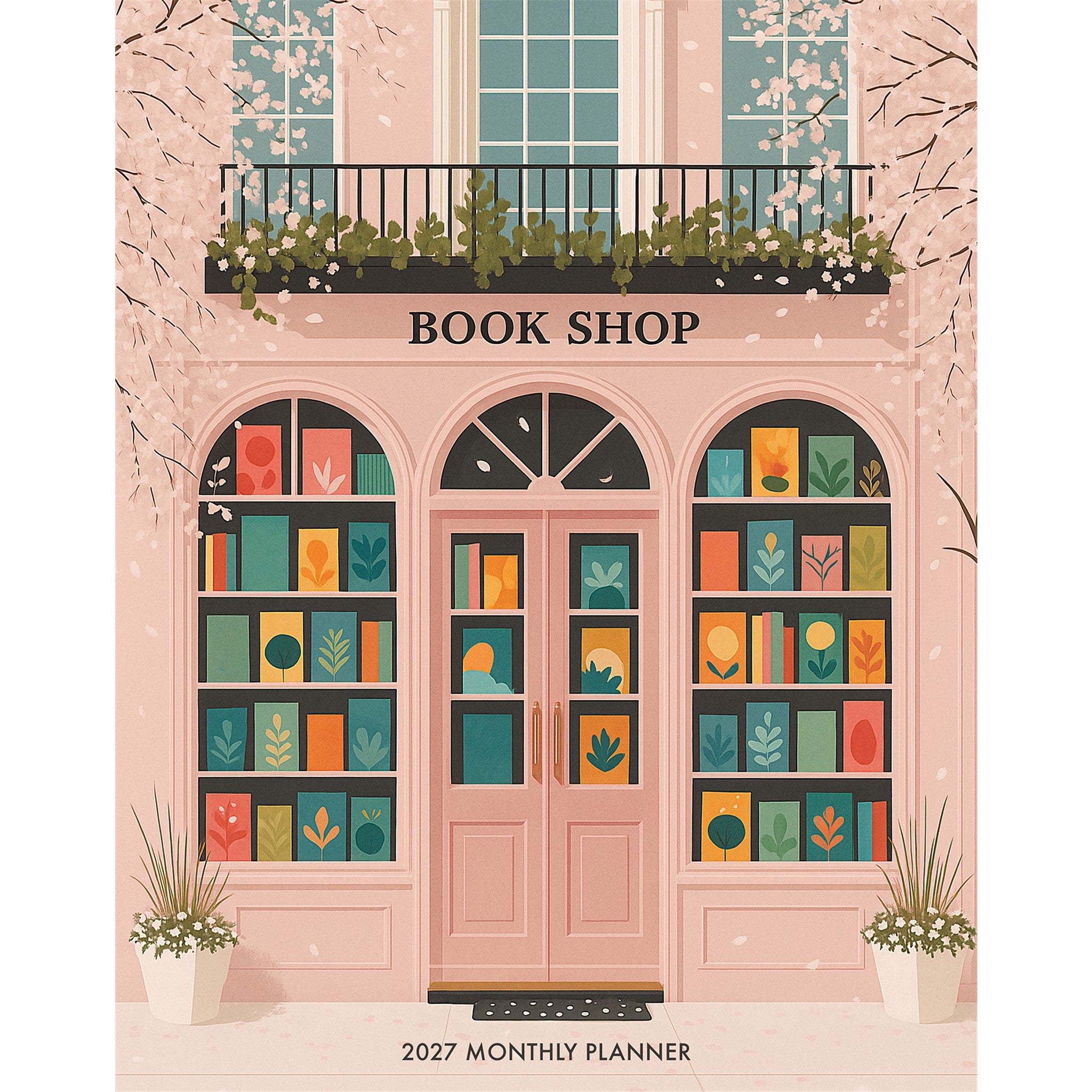 Bookshop Bliss 2027 Monthly Planner
