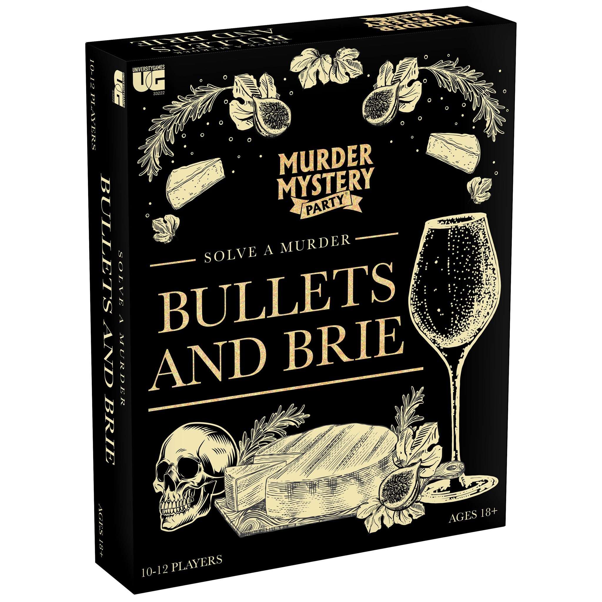 Bullets & Brie Murder Mystery Party Game