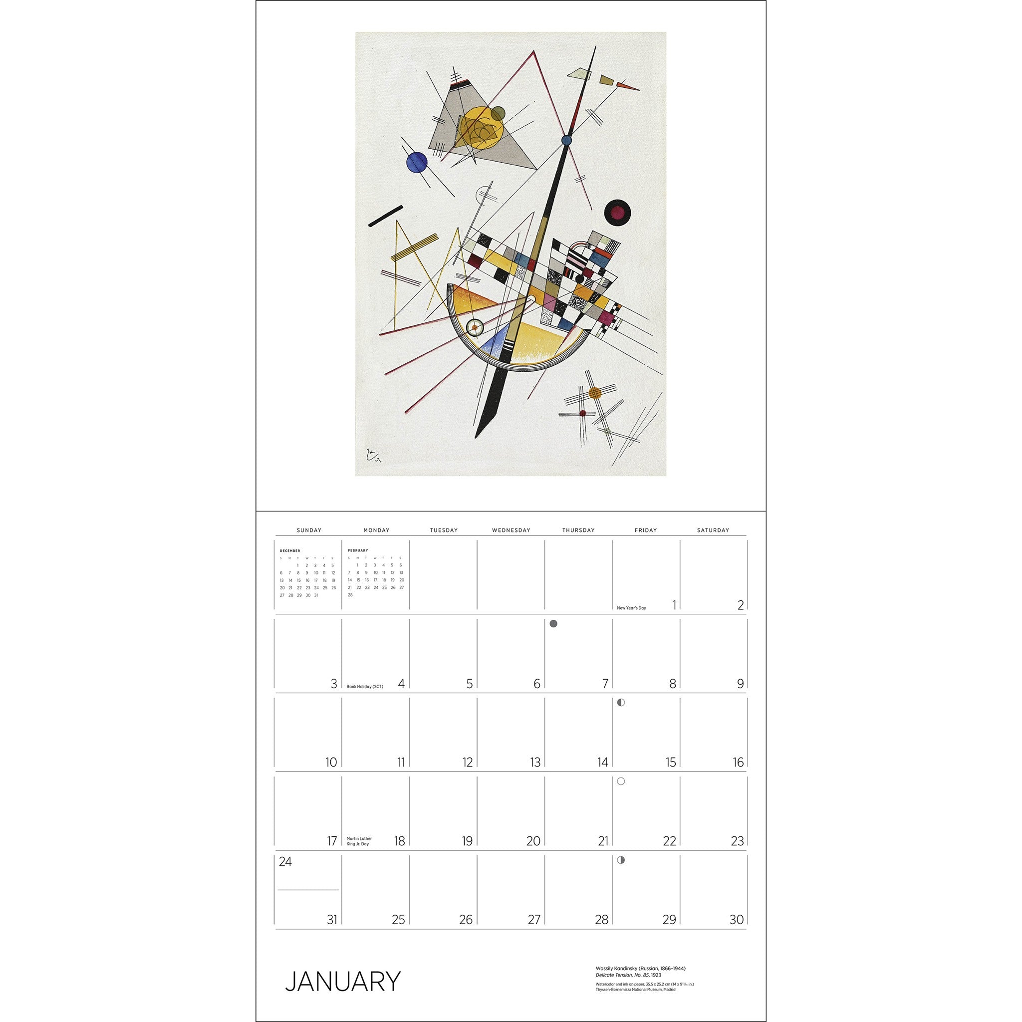 Kandinsky 2027 Wall Calendar - Online Only