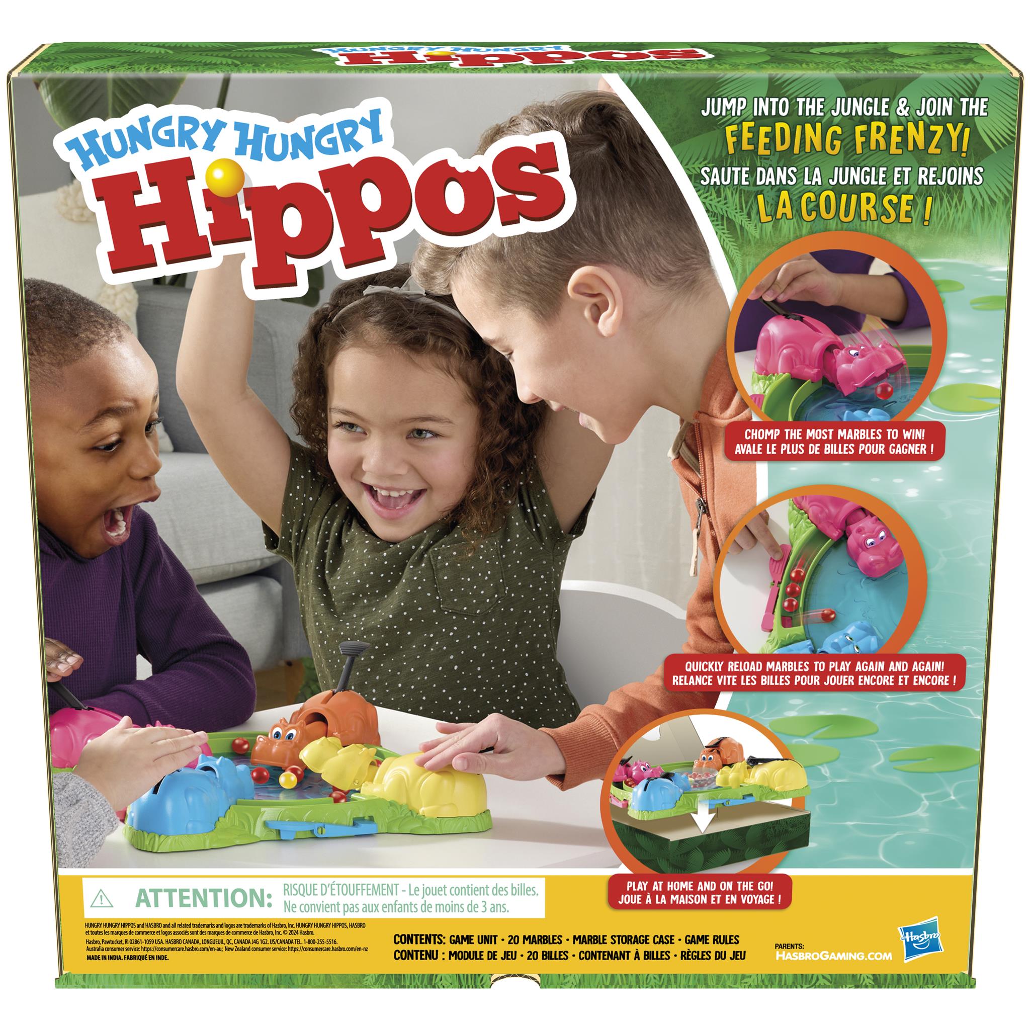 630509648412 Hungry Hippo Game Hasbro - Calendar Club