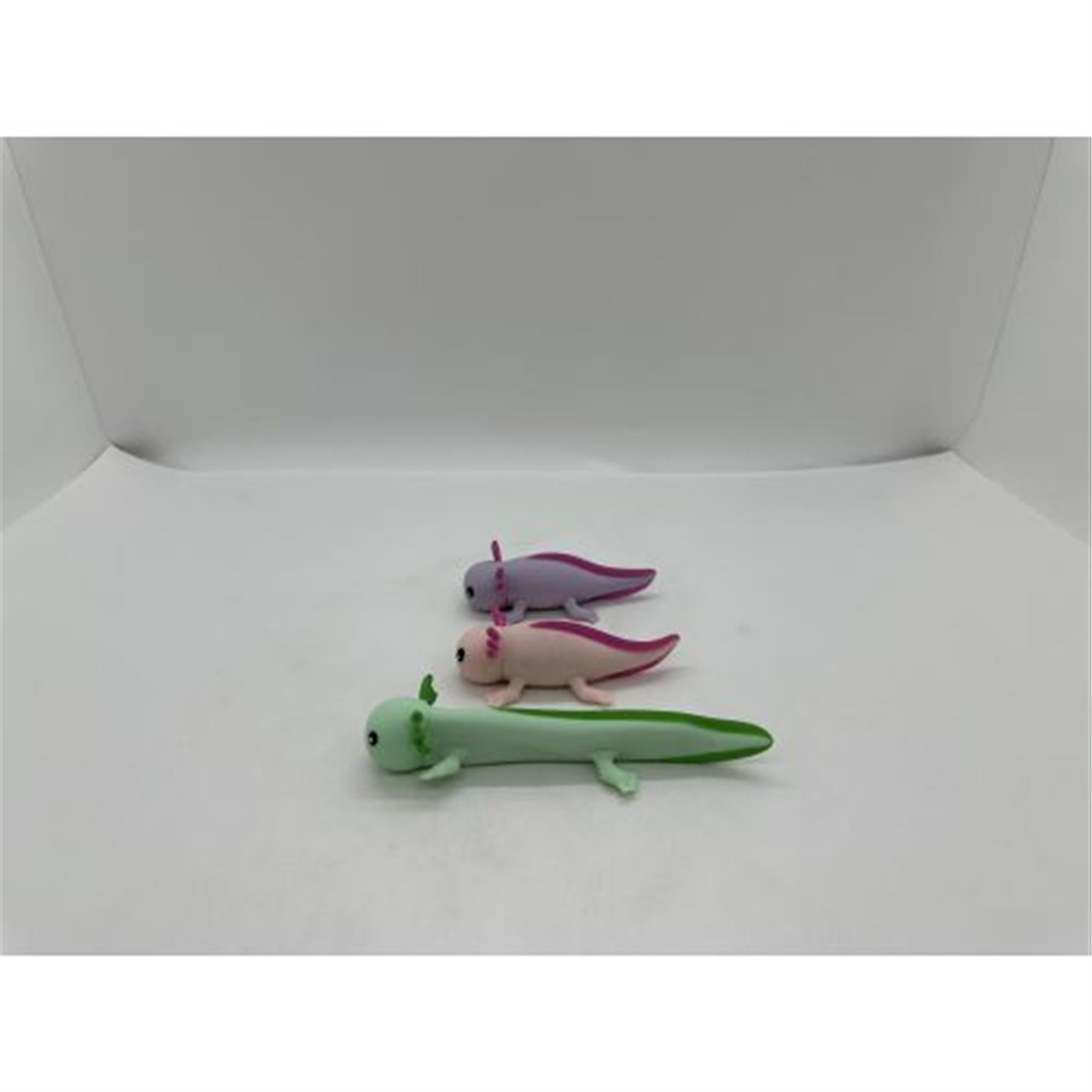 Stretchy Axolotl w/Display