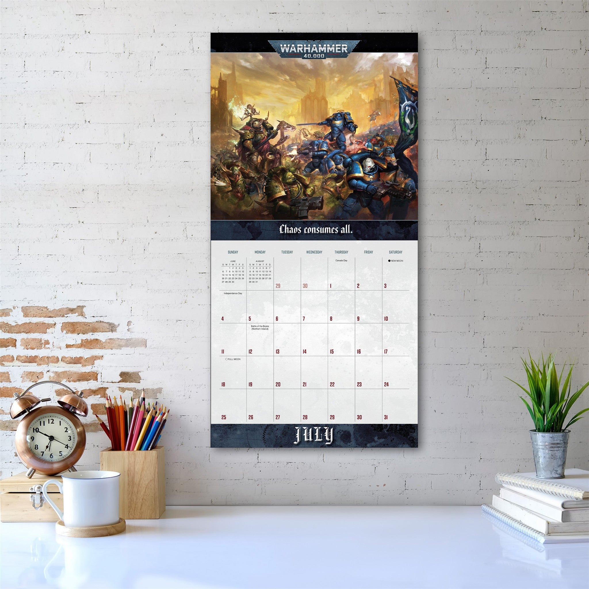 Warhammer 40,000 2027 Wall Calendar - Online Only