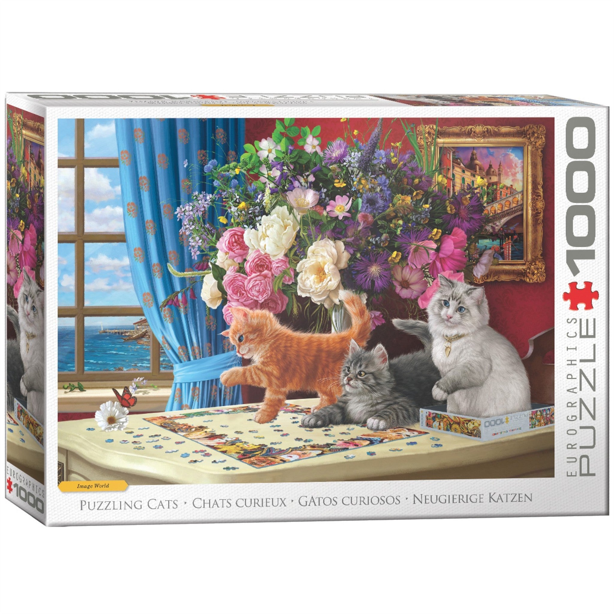 Puzzling Cats 1000 Piece Puzzle