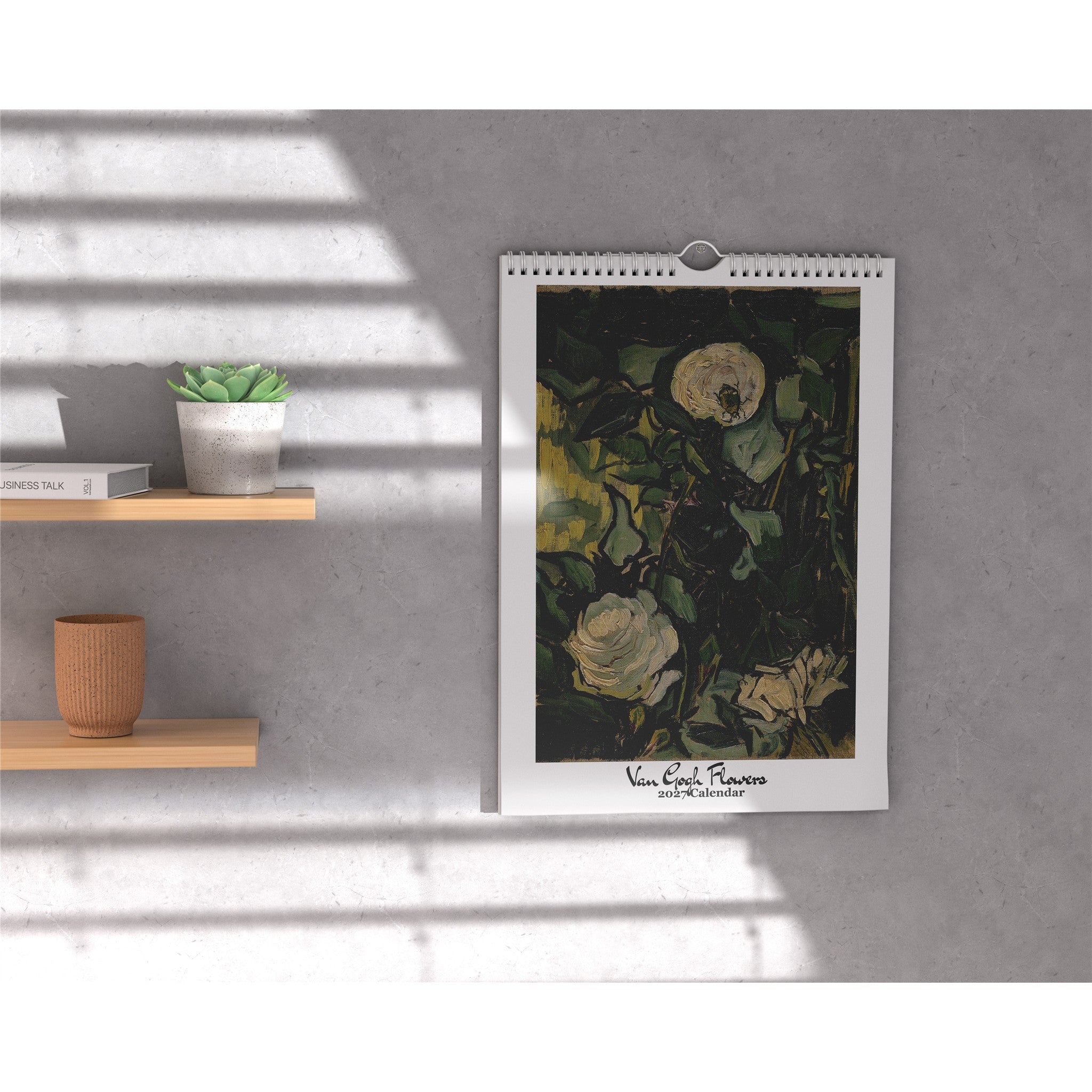 Van Gogh Flowers 2027 Poster Calendar