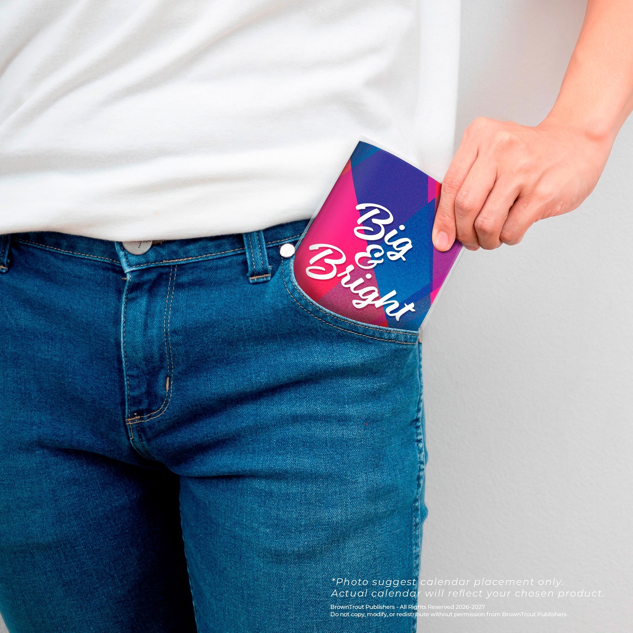 Big and Bright Large Print 2027-2028 2-Year Pocket Planner - Online Only