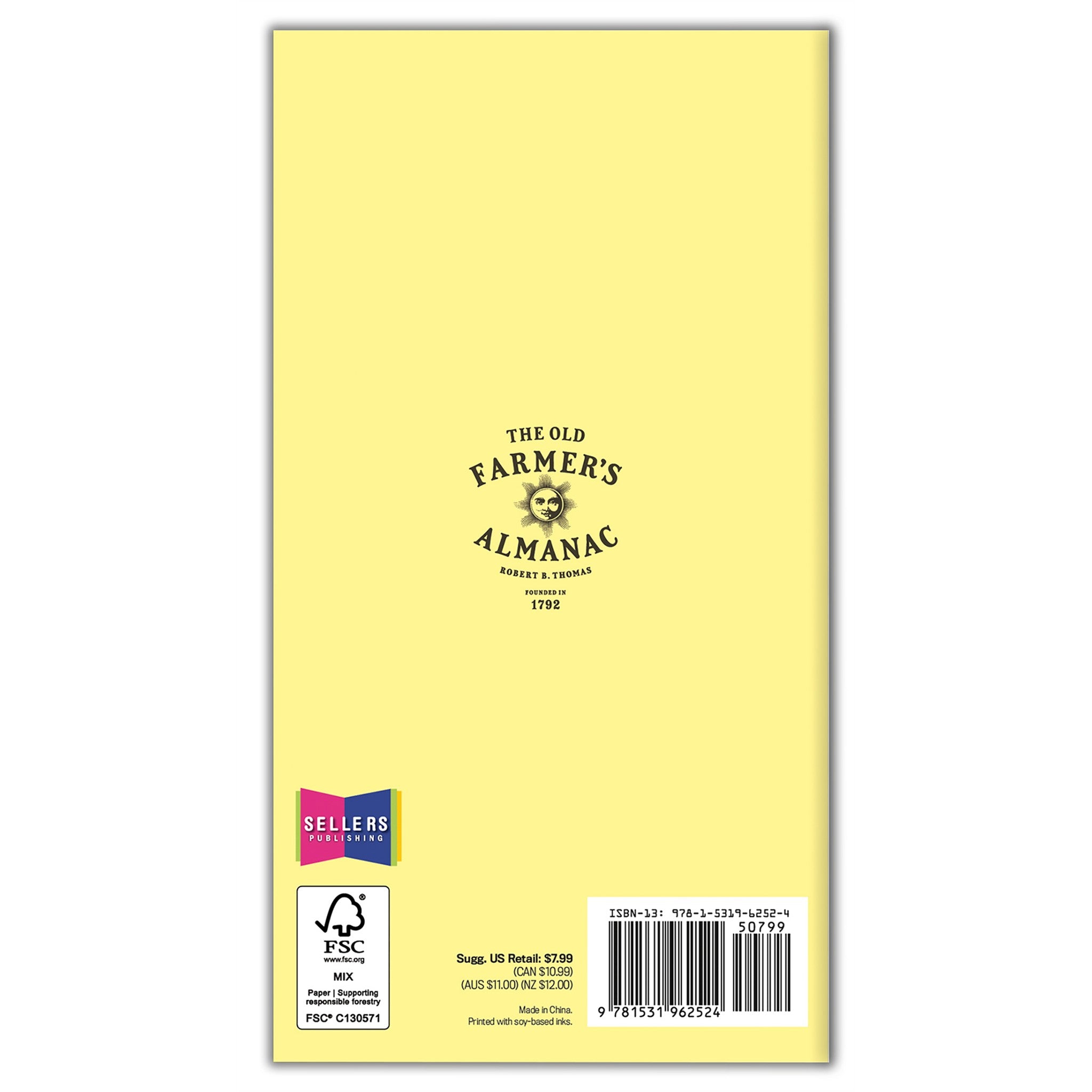 Old Farmer's Almanac 2027-2028 2-Year Pocket Planner