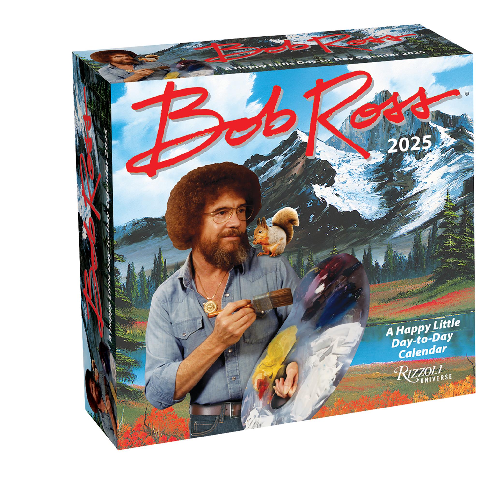 Bob Ross Daily Calendar 2025 Calendar