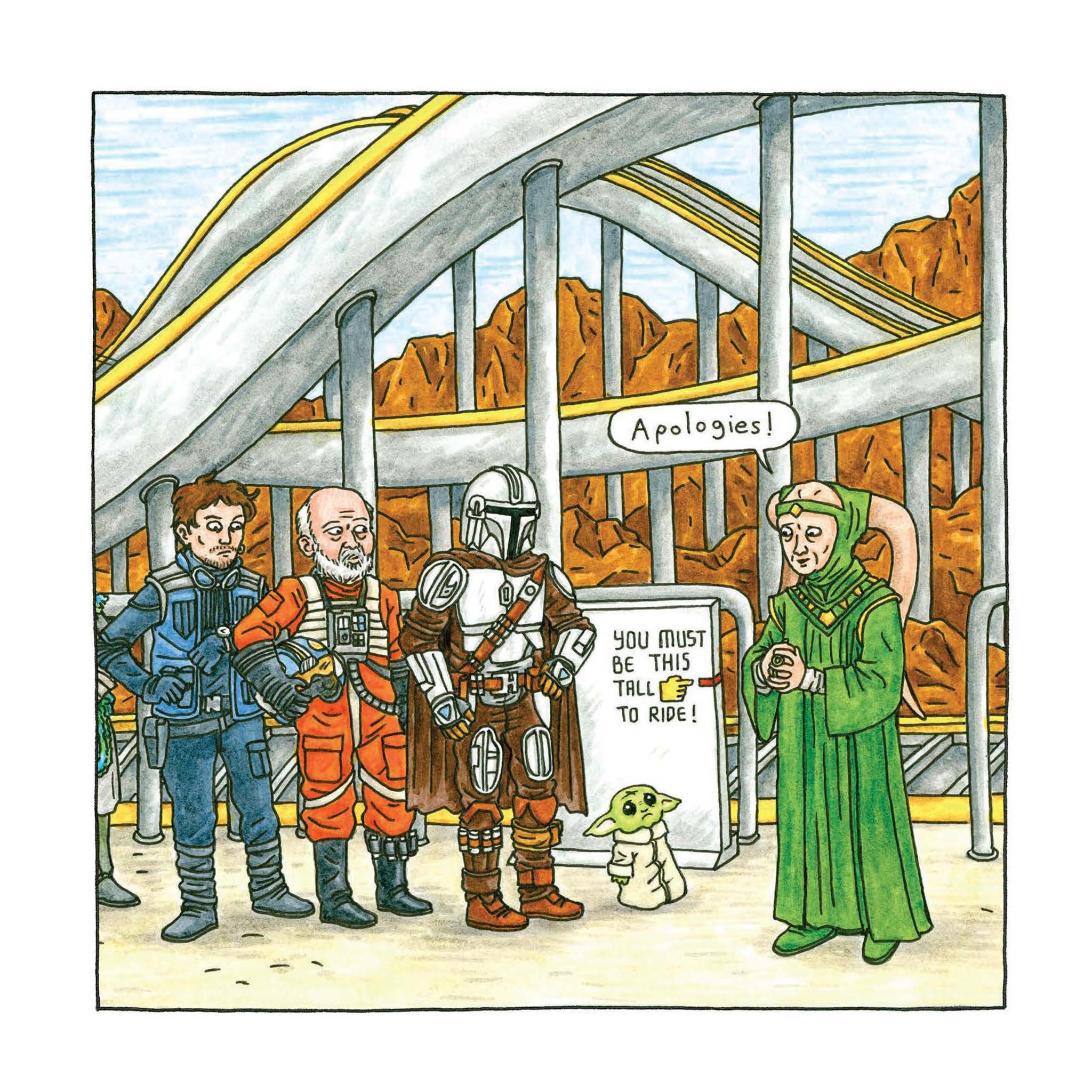 The Mandalorian And Child 2026 Wall Calendar - Online Only
