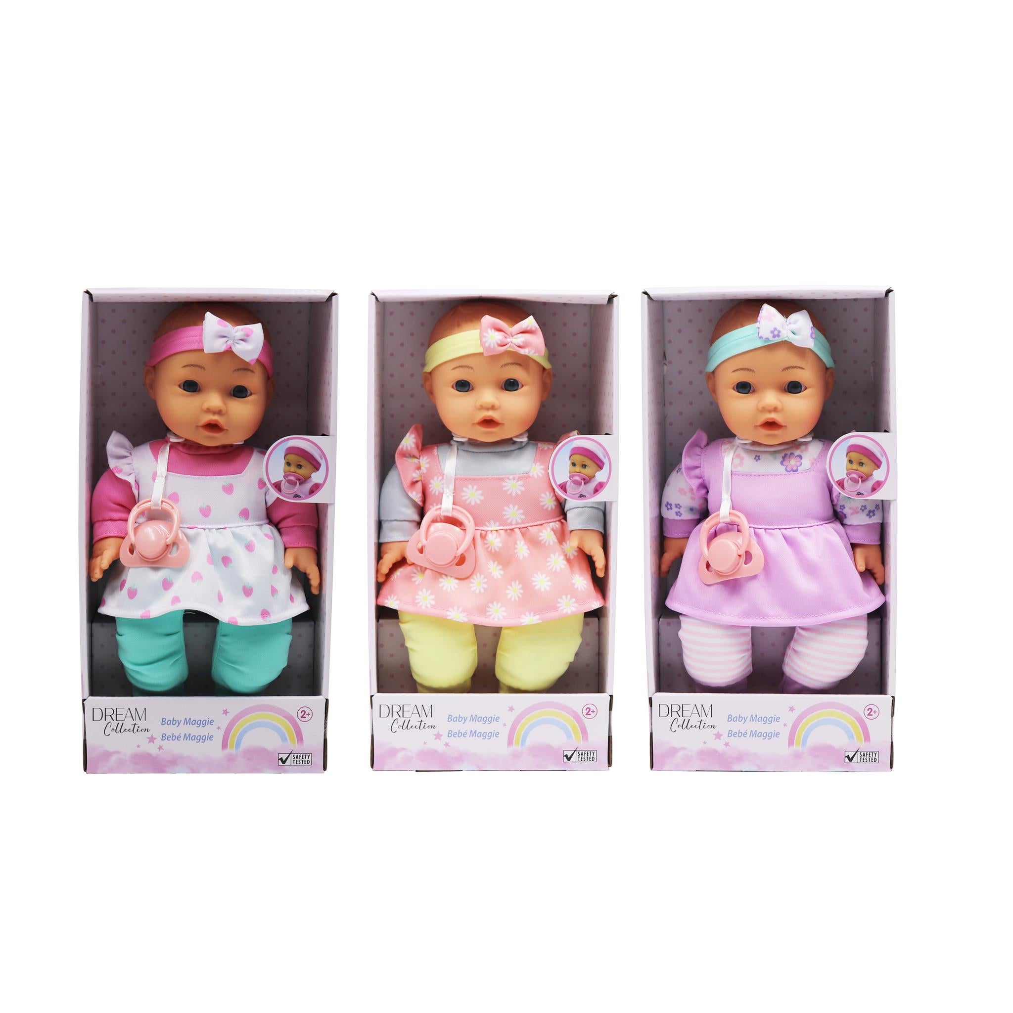 Baby Maggie 12in Doll Assorted Outfits
