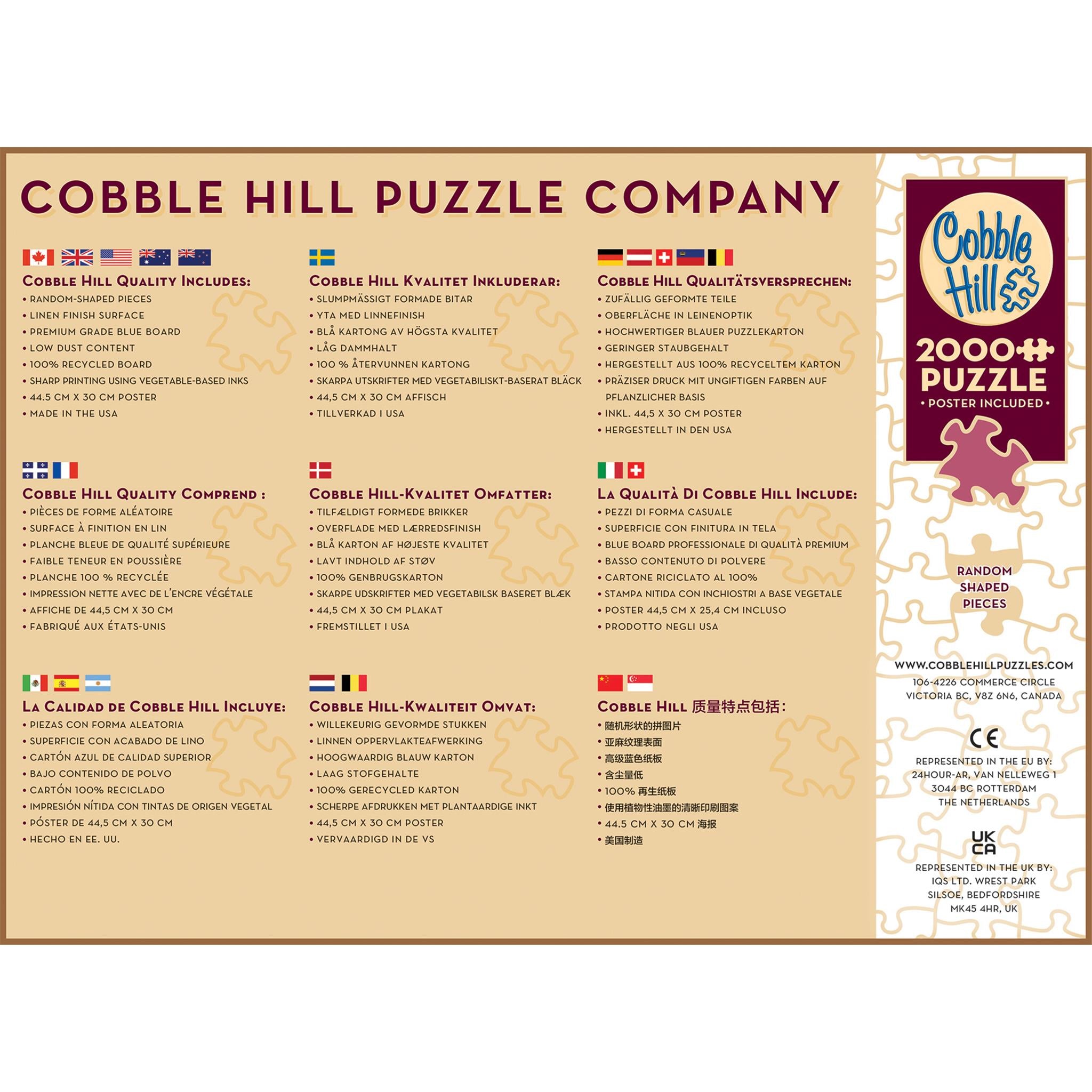 Rocky Mountain High 2000 Piece Puzzle Cobble Hill