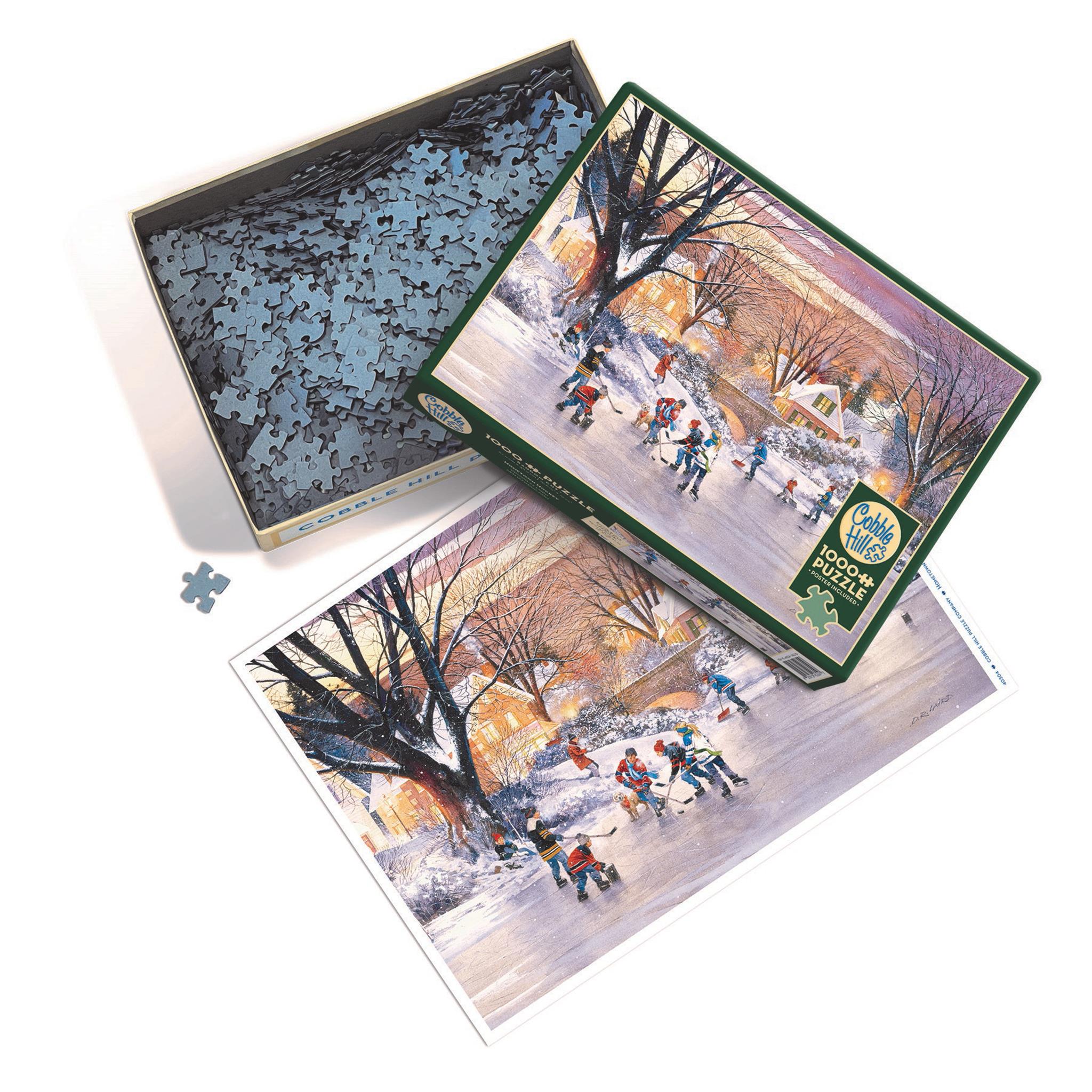 Hometown Hockey Exclusive 1000 Piece Puzzle Cobble Hill